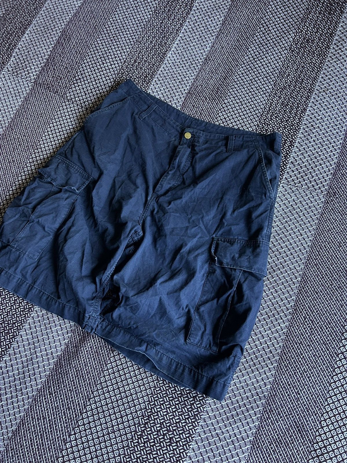 Carhartt Vintage Carhartt Cargo Shorts Streetwear Style Baggy Size 33 Size US 33 - 8 Thumbnail