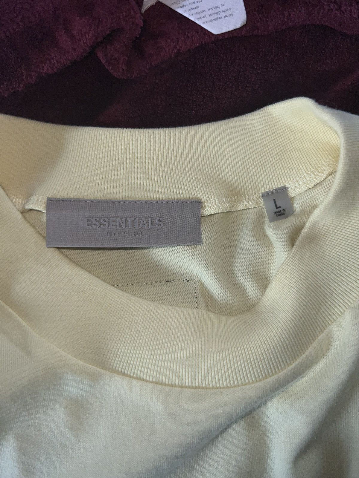 Essentials Fear of God Essentials Tee “Canary” Size US L / EU 52-54 / 3 - 2 Thumbnail