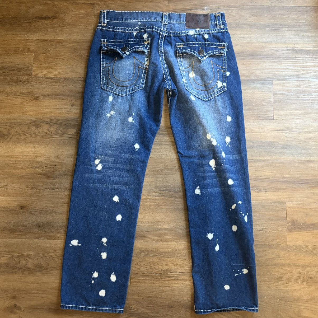 True Religion BAGGY ACID WASH TRUE RELIGION JEANS Size US 40 / EU 56 - 1 Thumbnail