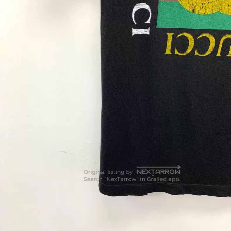 Gucci Gucci Black logo letter print cotton round-neck short-slee Size XS / US 0-2 / IT 36-38 - 4 Thumbnail