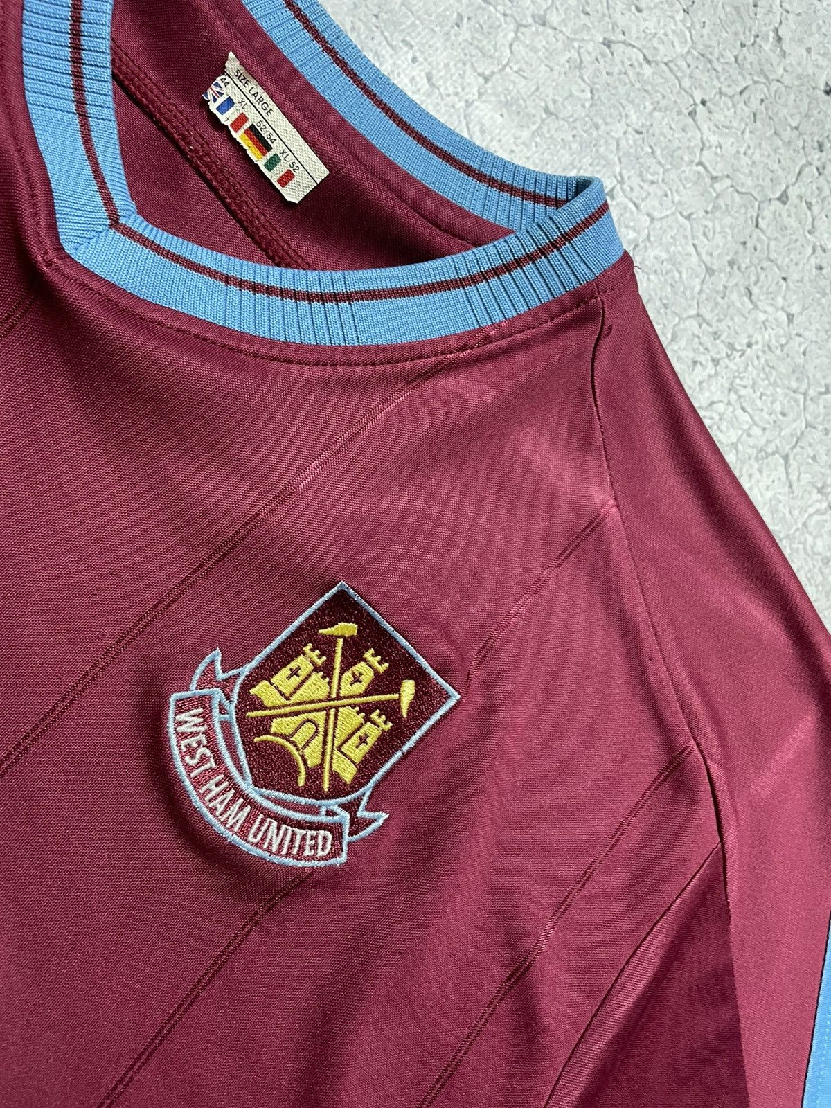 Reebok × Vintage Vintage Retro Football Jersey Reebok FC West Ham United Size US XL / EU 56 / 4 - 6 Thumbnail