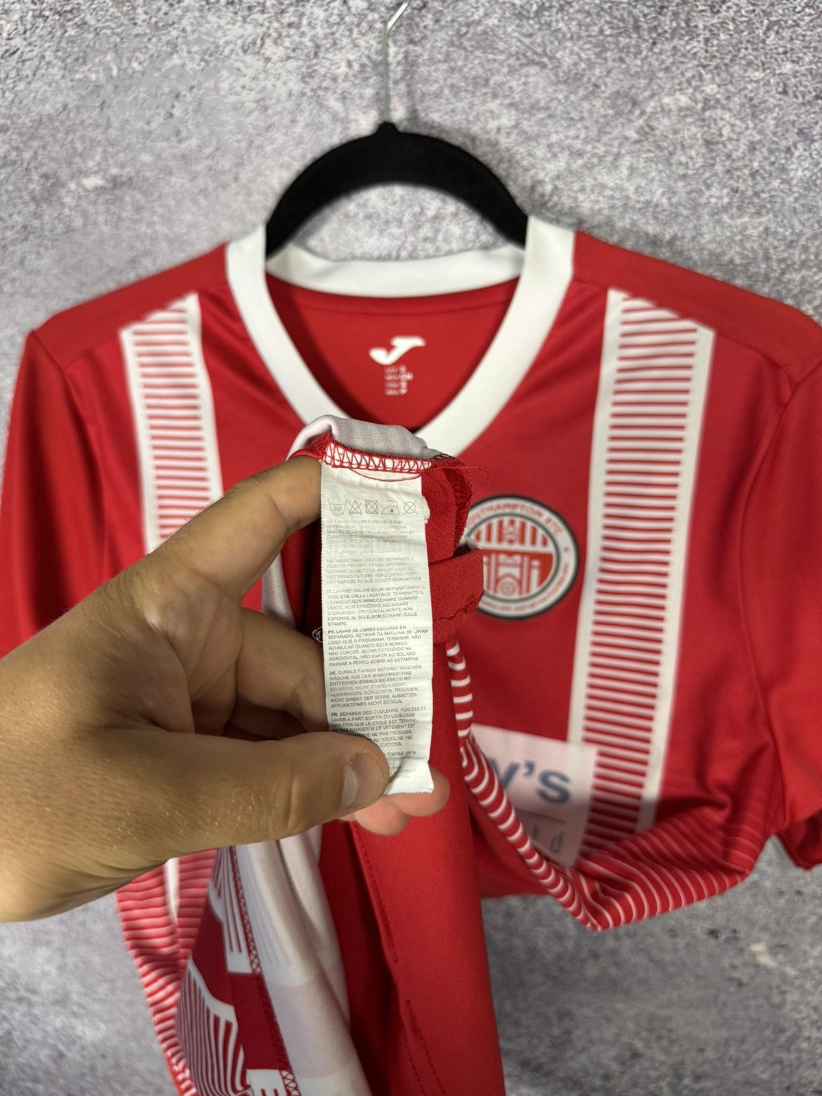 Vintage Southampton RTC Joma Soccer Jersey Small Blokcore Size US S / EU 44-46 / 1 - 9 Thumbnail