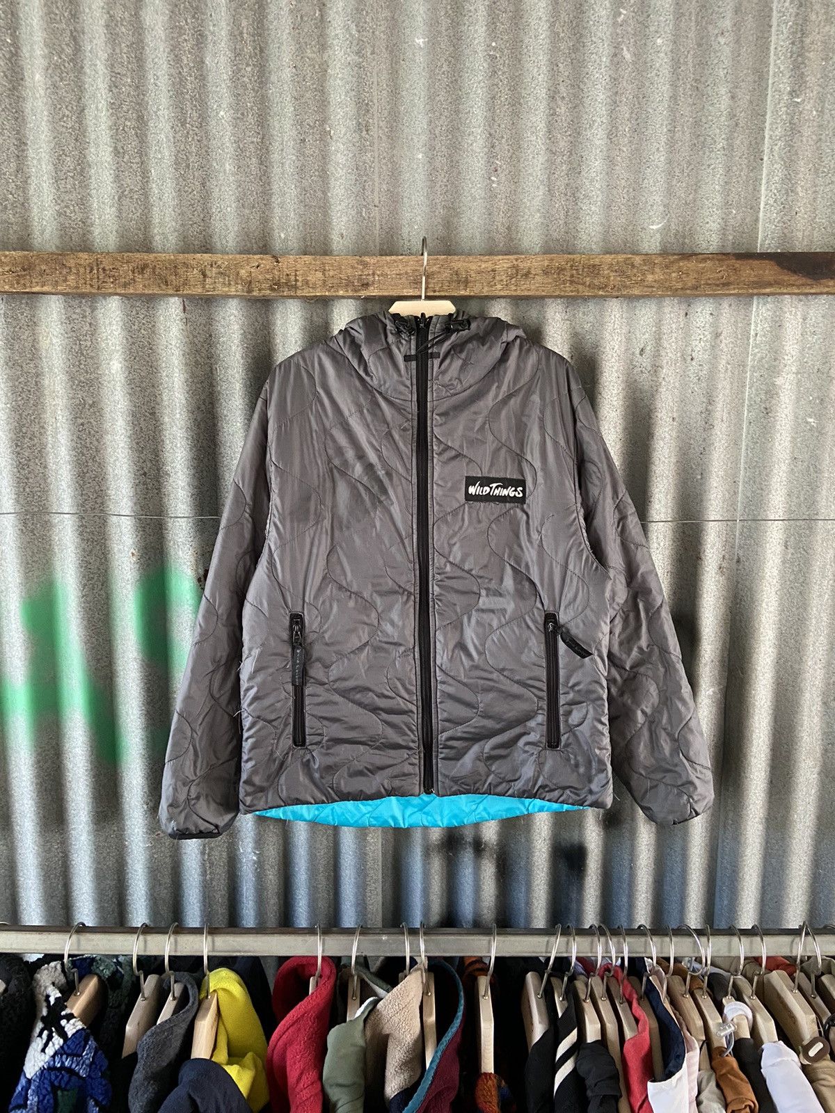 Vintage × Wild Things 90s WILD THINGS PFIMALOFT RIVERSIBLE JACKET Size US XS / EU 42 / 0 - 1 Thumbnail