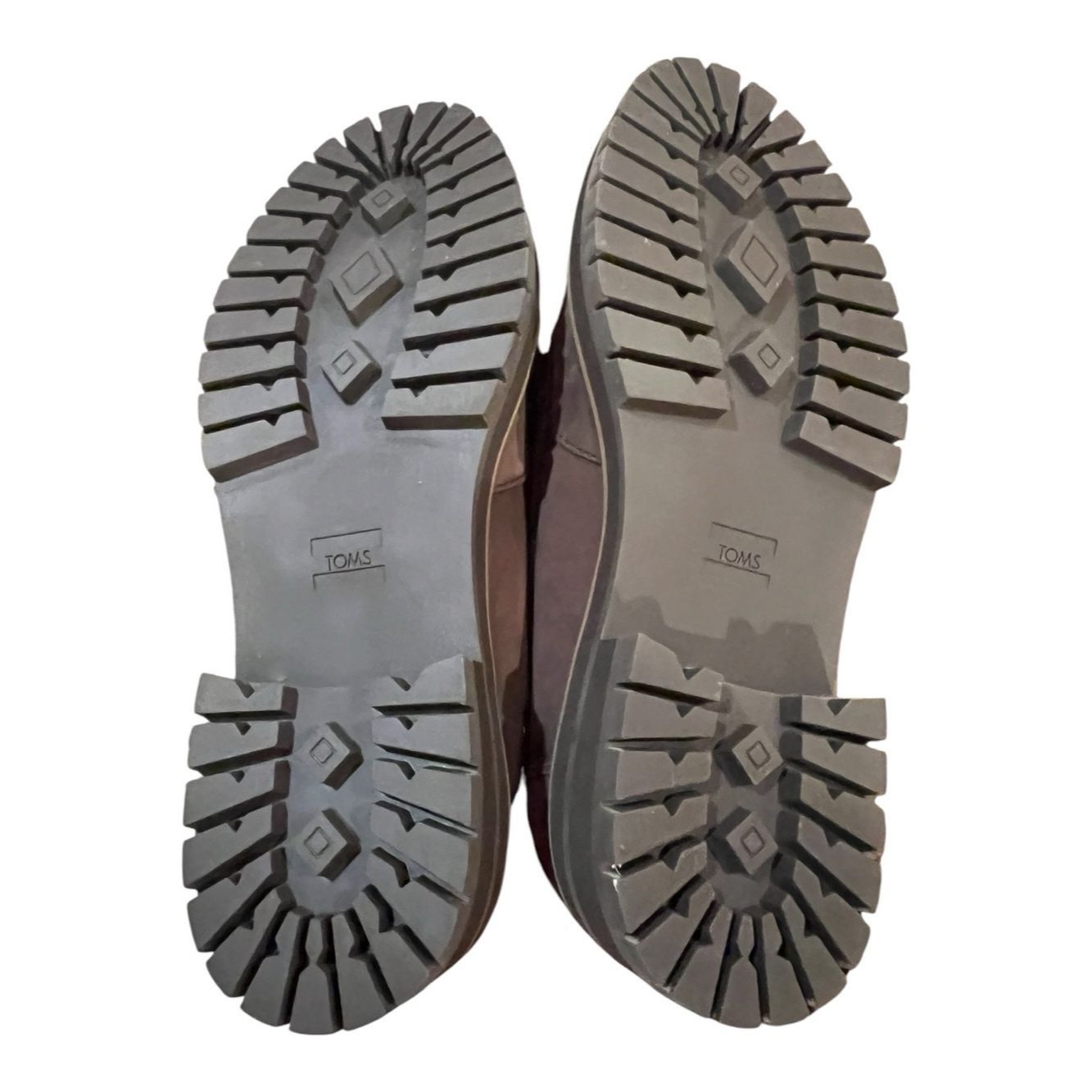 Toms TOMS Cara Lug Sole Penny Loafers – Oak Brown Leather – Wome Size US 8 / IT 38 - 5 Thumbnail