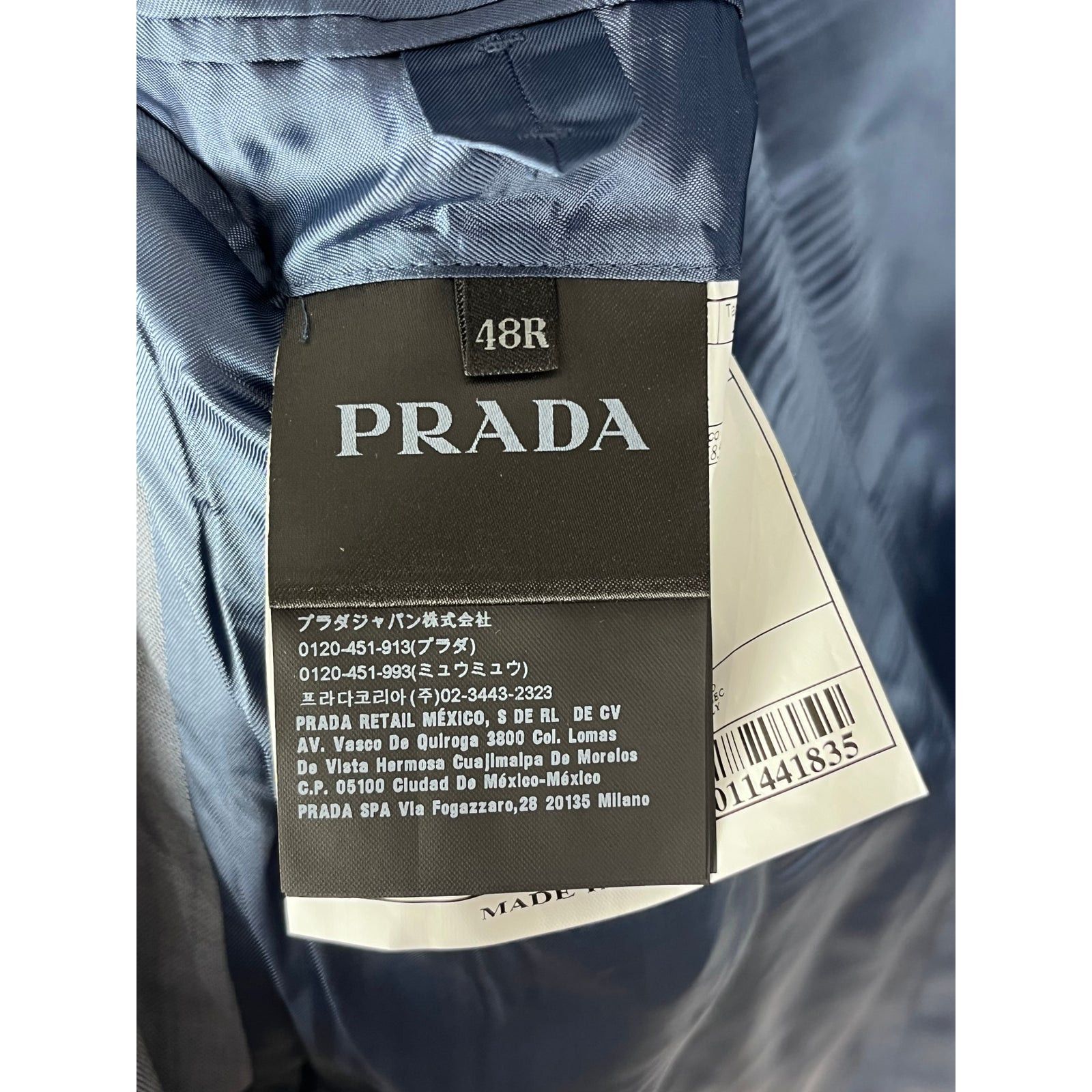 Miu Miu × Prada Prada suit wool italy designer luxury blazer pants rare 2017 Size 48R - 5 Thumbnail