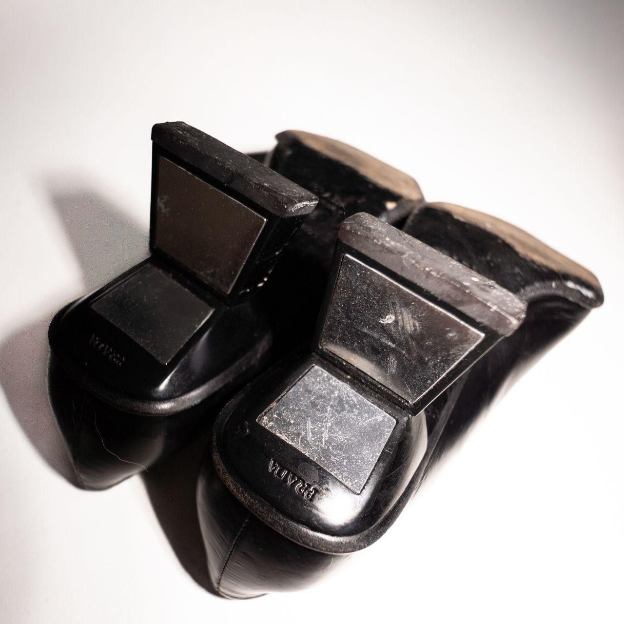 Prada Vintage Prada SS1999 Leather Mirror Heel Techno Heel Size 38 Size US 8 / IT 38 - 7 Thumbnail