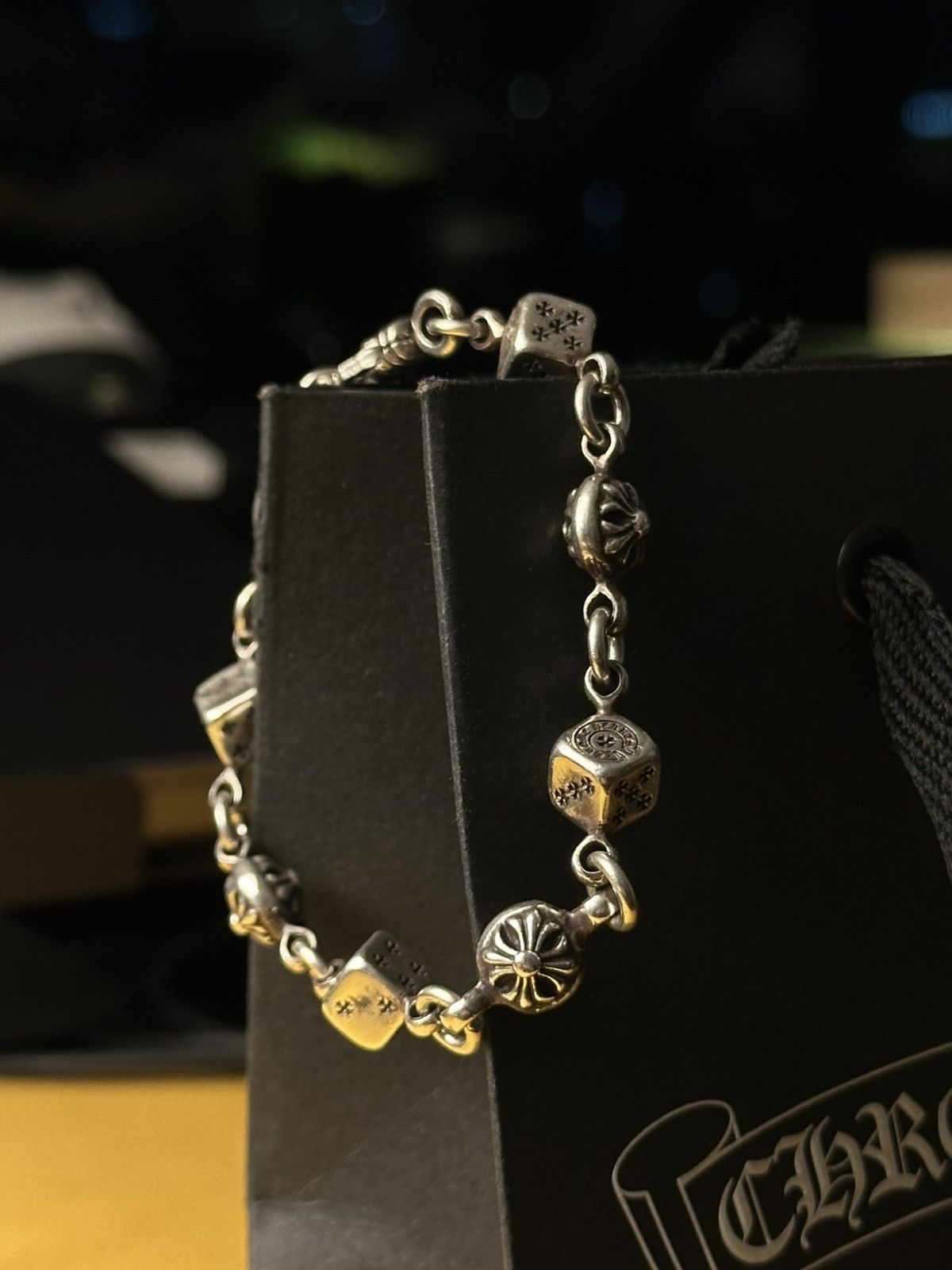 Chrome Hearts Chrome Hearts V1 Dice n Cross bracelet Size ONE SIZE - 2 Thumbnail