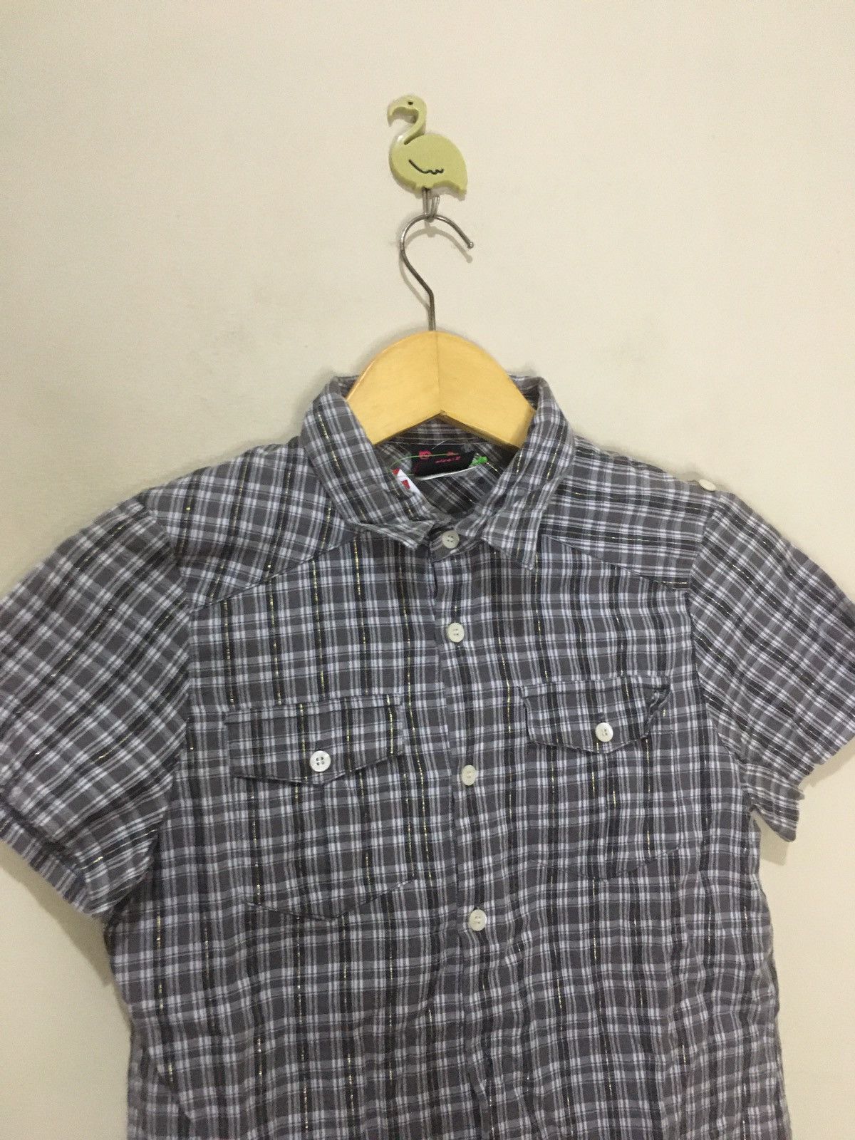 Hysteric Glamour Vintage X-Girl Plaid Shirt Size XXS / US 00 / IT 34 - 2 Thumbnail