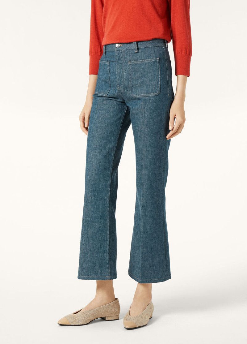 Loro Piana o1srvl11e0526 FAP4171 Lamark Jeans in Blue Size 26" / US 2 / IT 38 - 4 Thumbnail
