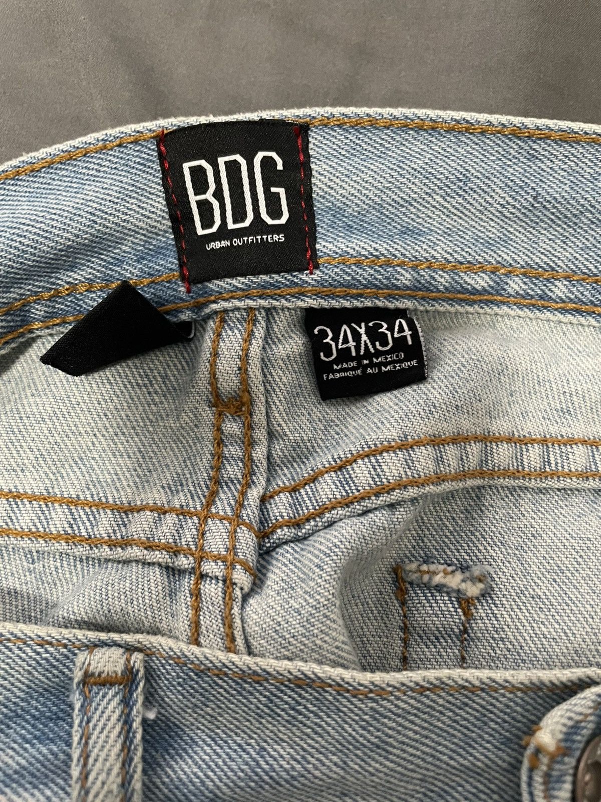 Bdg × Urban Outfitters Urban outfitters bdg patch work jeans Size US 34 / EU 50 - 3 Thumbnail