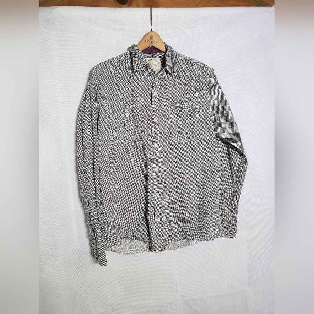 Other Native Code Sz L Black and White Button-Up Shirt Sons Of Th Size US L / EU 52-54 / 3 - 2 Thumbnail