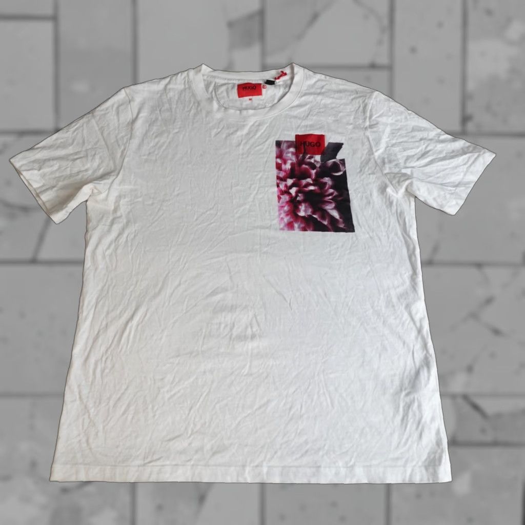 Hugo Boss VINTAGE Hugo Boss Shirt Small White Double Sided Diammer Made in Peru Size US S / EU 44-46 / 1 - 1 Thumbnail