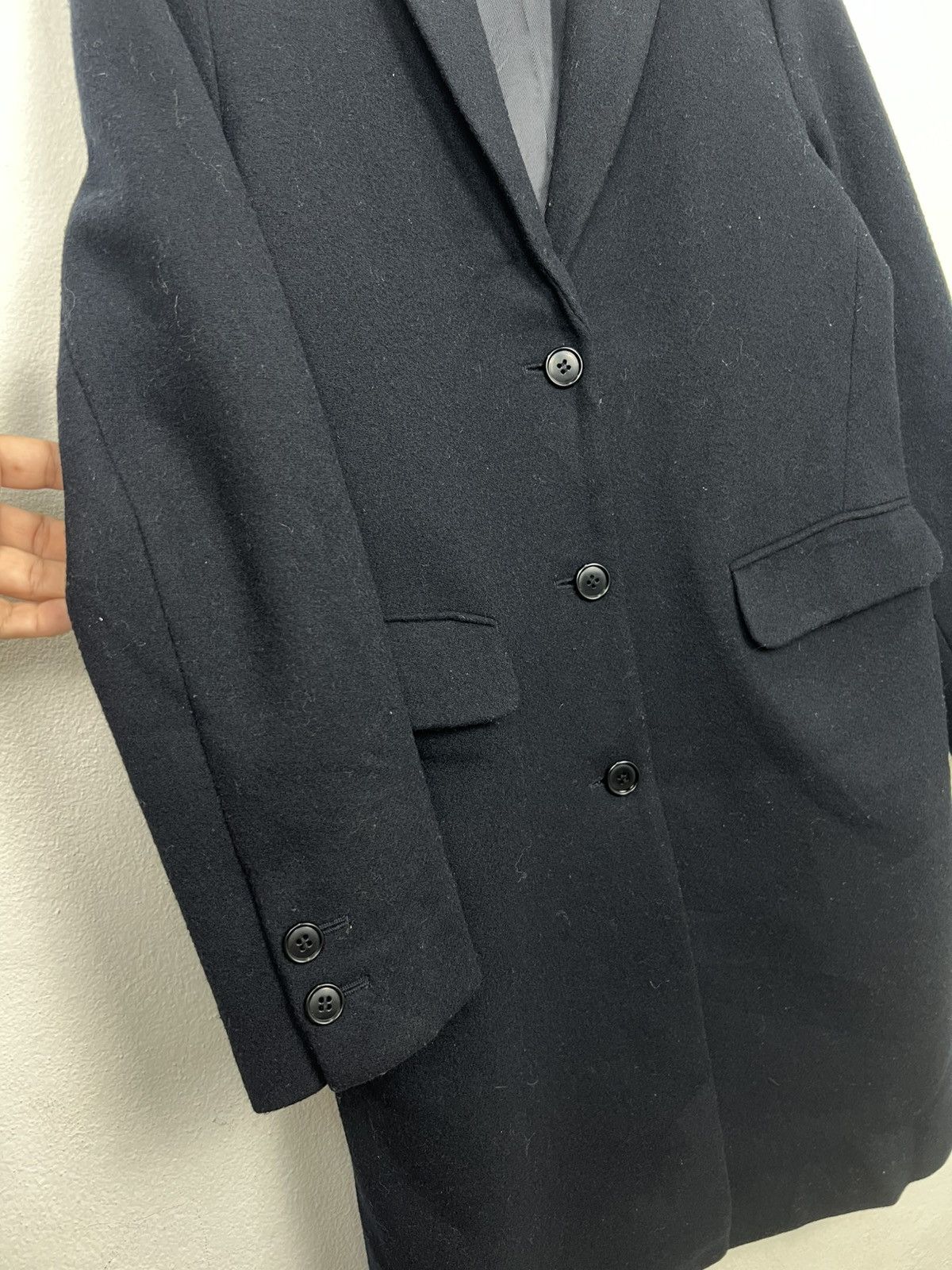 Uniqlo Uniqlo x Ines de la Fressange Wool Blend Chesterfield Coat Size L / US 10 / IT 46 - 2 Thumbnail