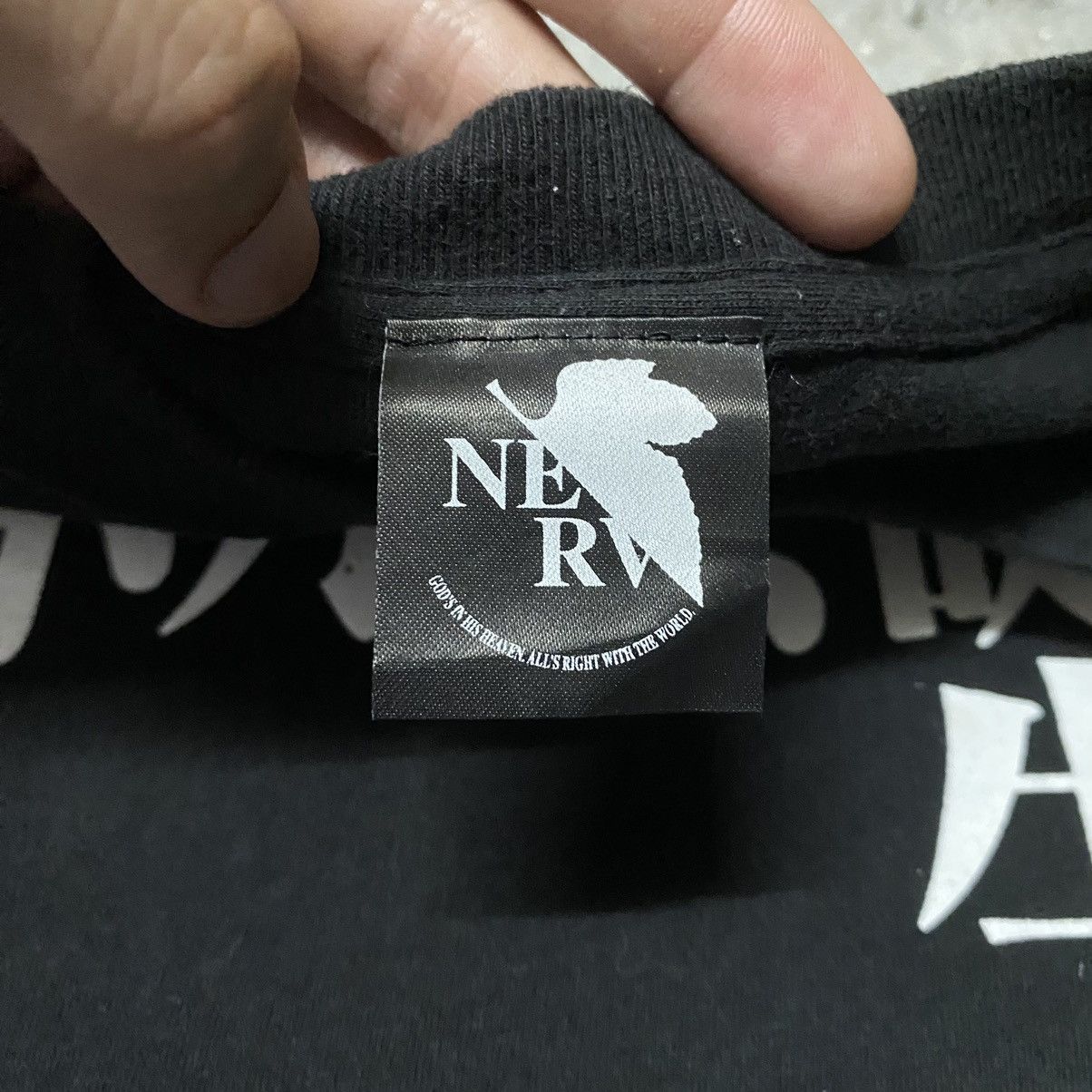 Anime × Vintage Neon Genesis Evangelion Birth of NERV Anime T Shirt Size US M / EU 48-50 / 2 - 3 Thumbnail