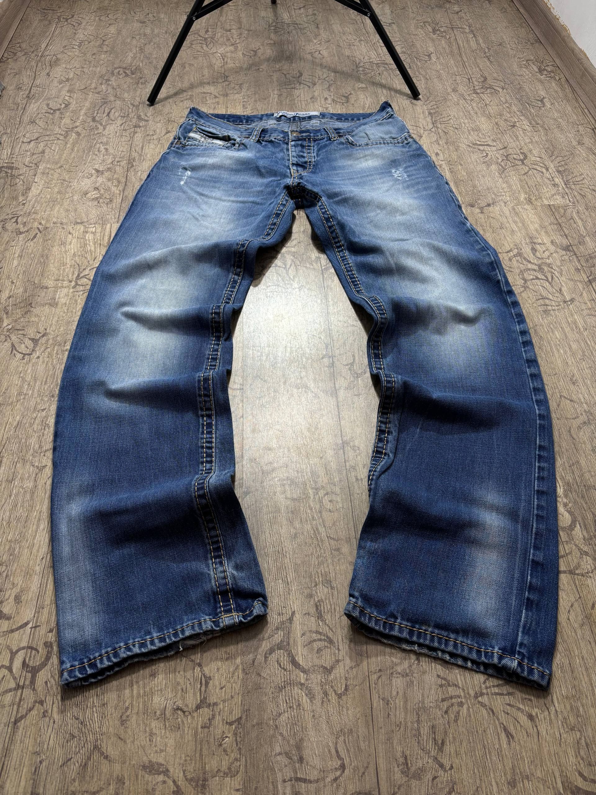 Hysteric Glamour VTG Junya Watanabe KMRII Style Crazy Dirty Y2K Jeans Size US 34 / EU 50 - 6 Thumbnail