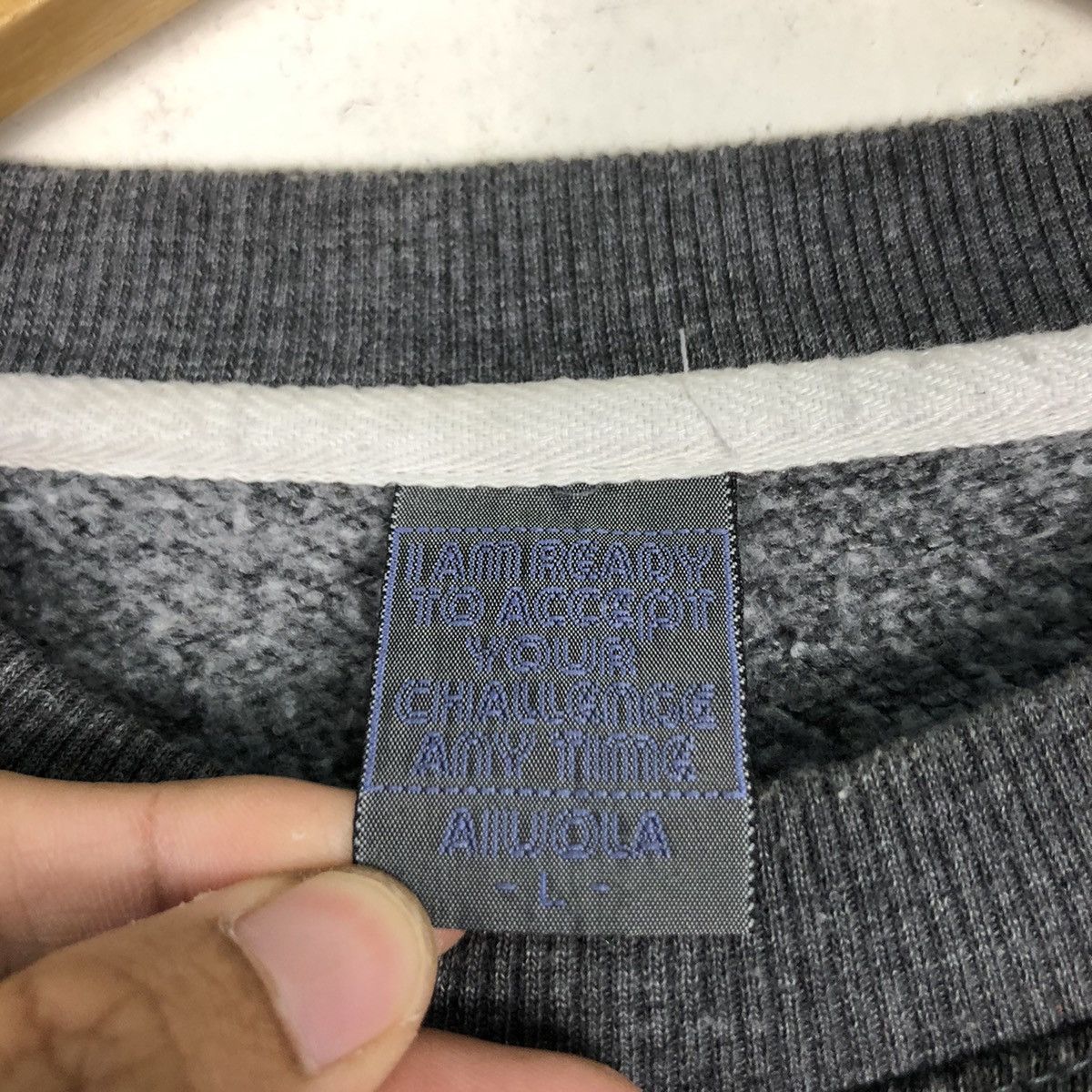 Japanese Brand × Vintage Vintage Checked Box Sweatshirt Rare Streetwear Medium Size US M / EU 48-50 / 2 - 10 Thumbnail