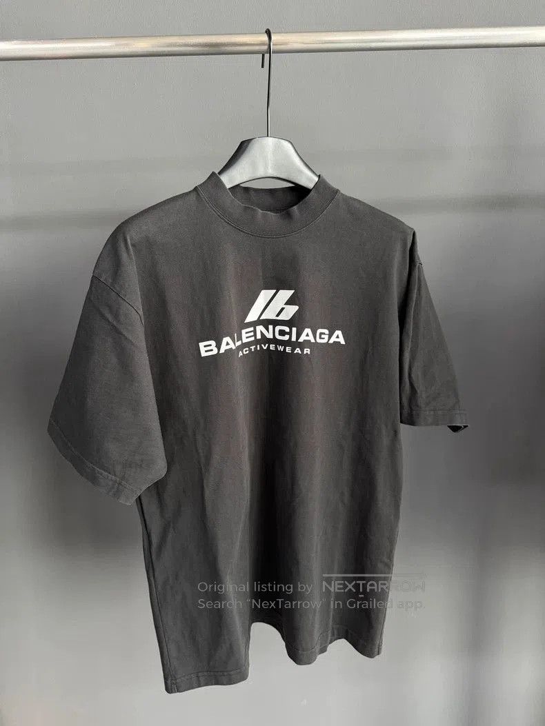 Balenciaga Balenciaga SS24 Activewear Reflective T-shirt. Size US M / EU 48-50 / 2 - 1 Thumbnail