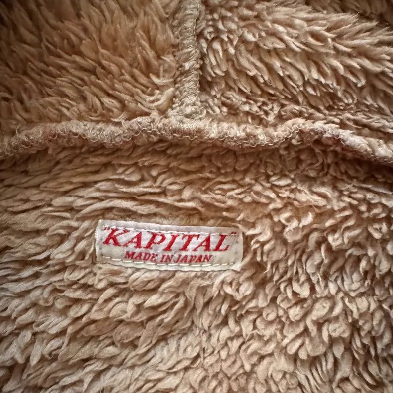 Kapital Cozy Pullover Hoodie with Unique Pattern- Size US M / EU 48-50 / 2 - 2 Thumbnail