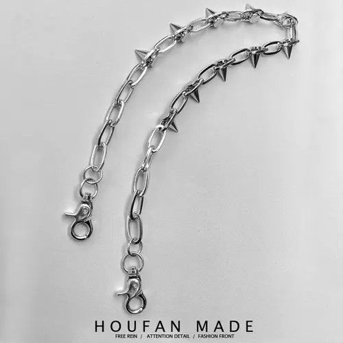 Jewelry Punk Bullet Wallet Chain, Pants Chain Size ONE SIZE - 8 Thumbnail