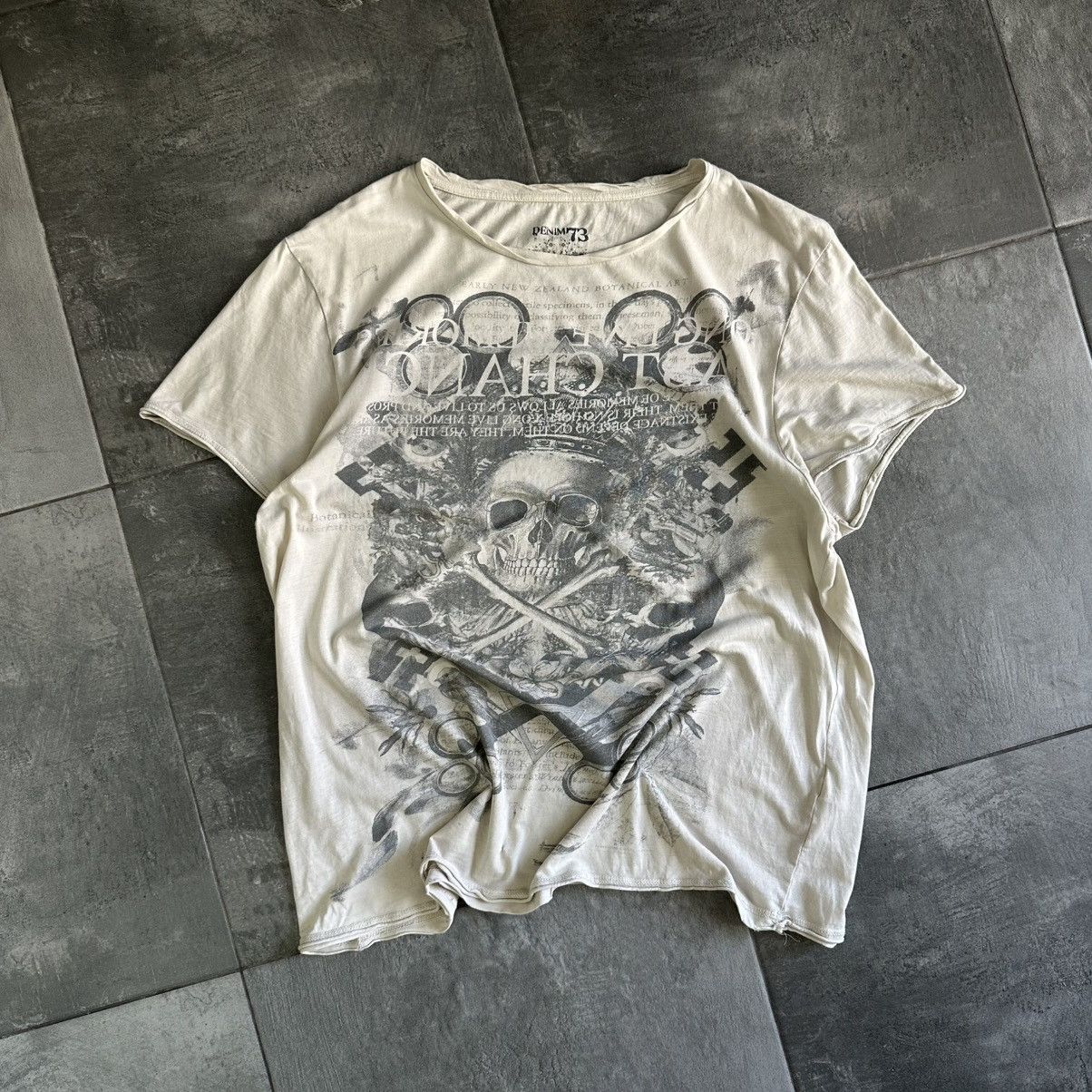 Japanese Brand × Vintage Vintage Japanese Style Denim 73 T-shirts Band Y2K 00s USA Size US L / EU 52-54 / 3 - 3 Thumbnail