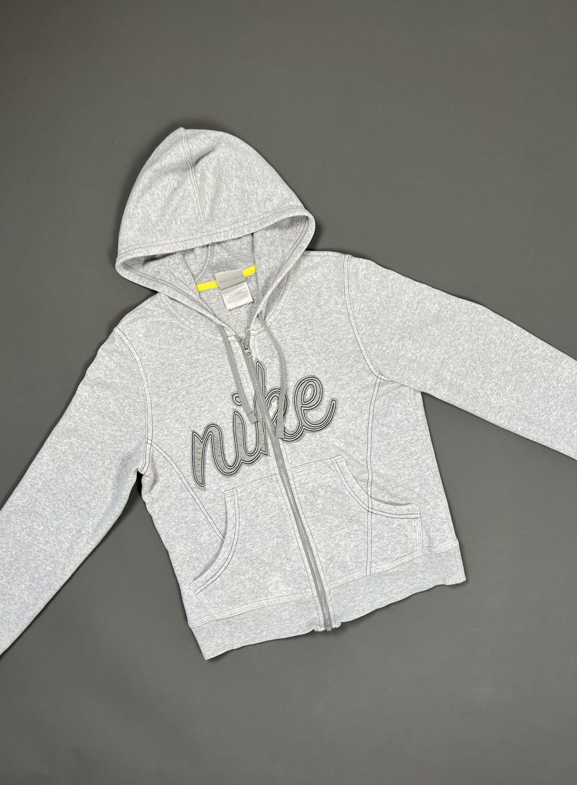Nike Nike Zip Hoodie Vintage Y2k (S) Size US XS / EU 42 / 0 - 1 Thumbnail