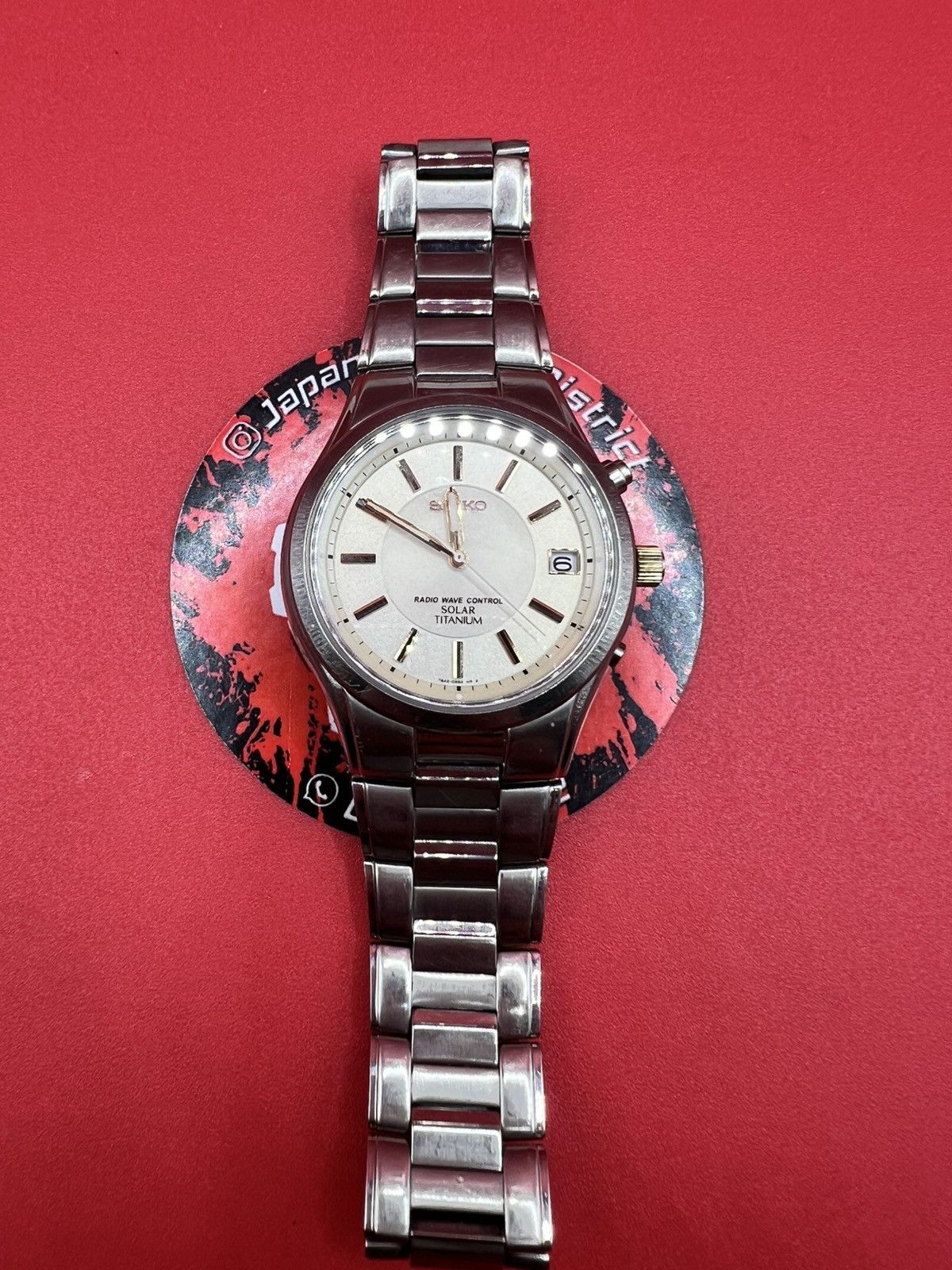 Seiko Seiko Solar Titanium Radio Wave control 7B42-0AN0 Size ONE SIZE - 1 Thumbnail