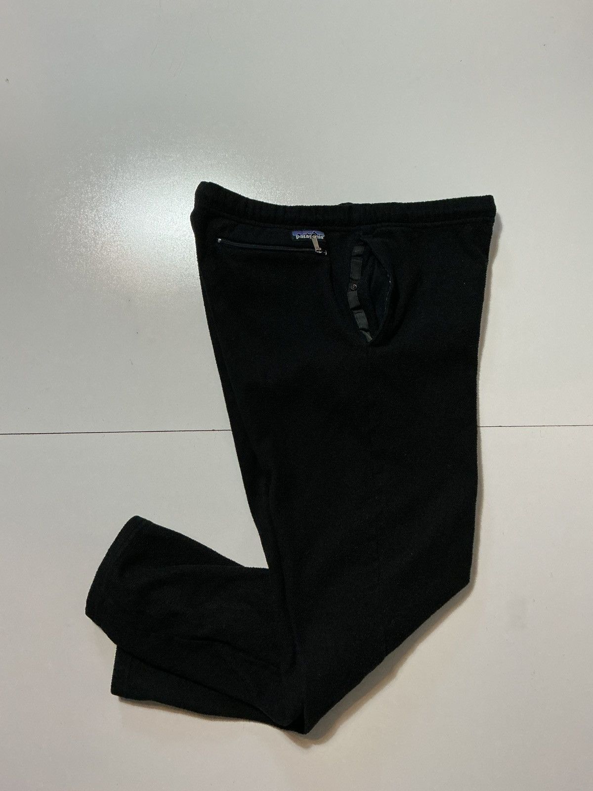 Patagonia Vintage Patagonia Made In USA Black Fleece Snap Pocket Pants Size US 32 / EU 48 - 1 Thumbnail