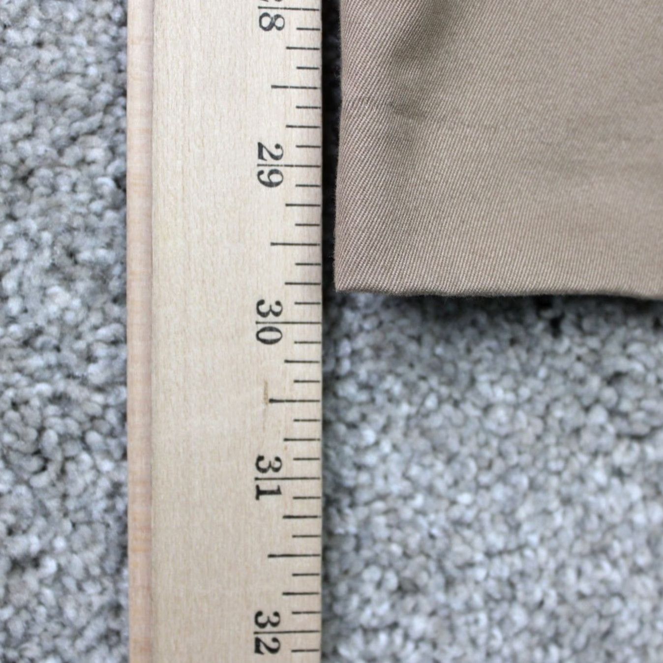 Perry Ellis Perry Ellis Portfolio Pants Men 36x30 Beige Chino Straight Regular Vintage: No N/A Size US 36 / EU 52 - 4 Thumbnail