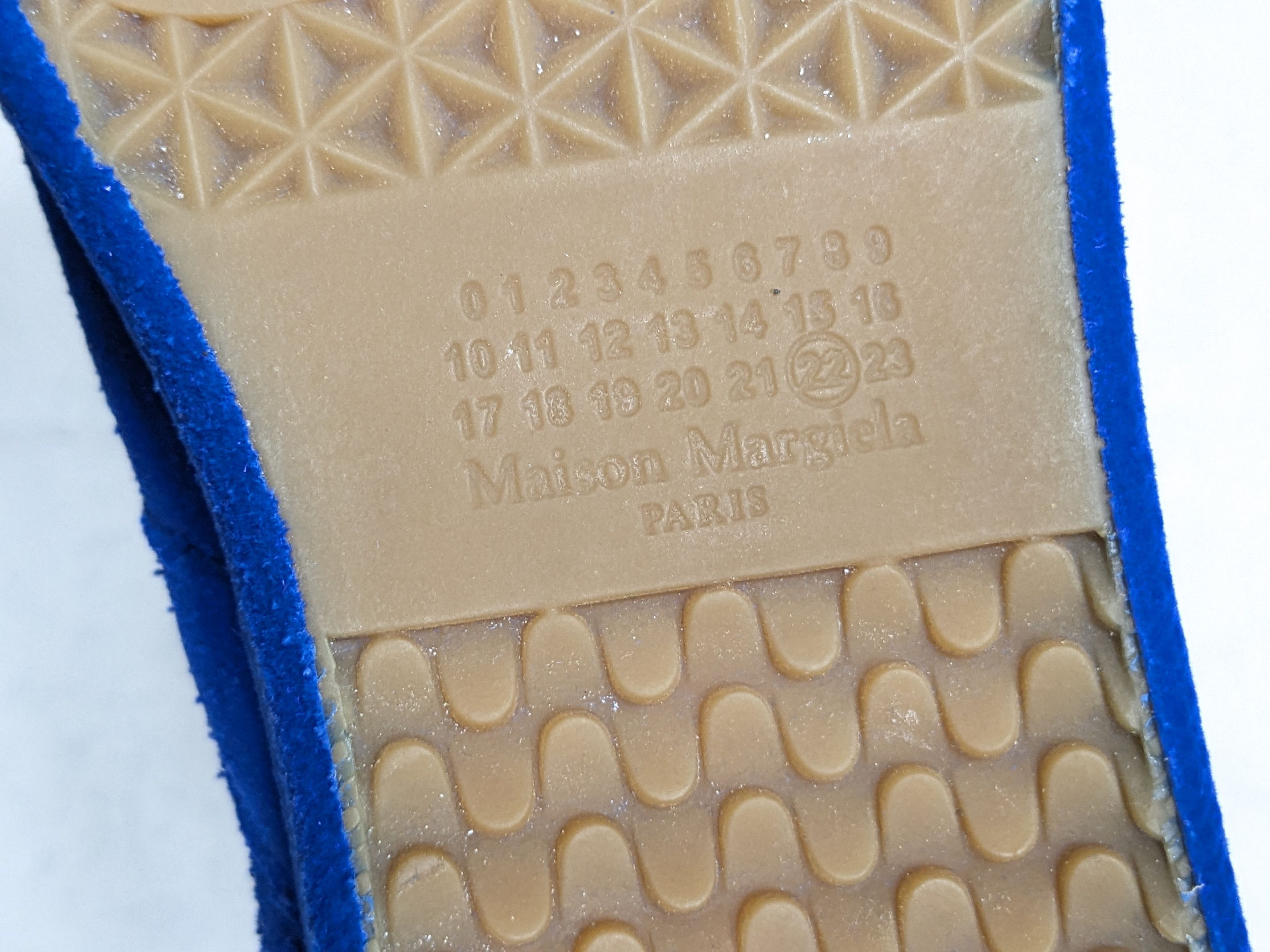 Maison Margiela Maison Margiela GAT Replica Blue 9 42 Felt Leather Low Size US 9 / EU 42 - 17 Thumbnail