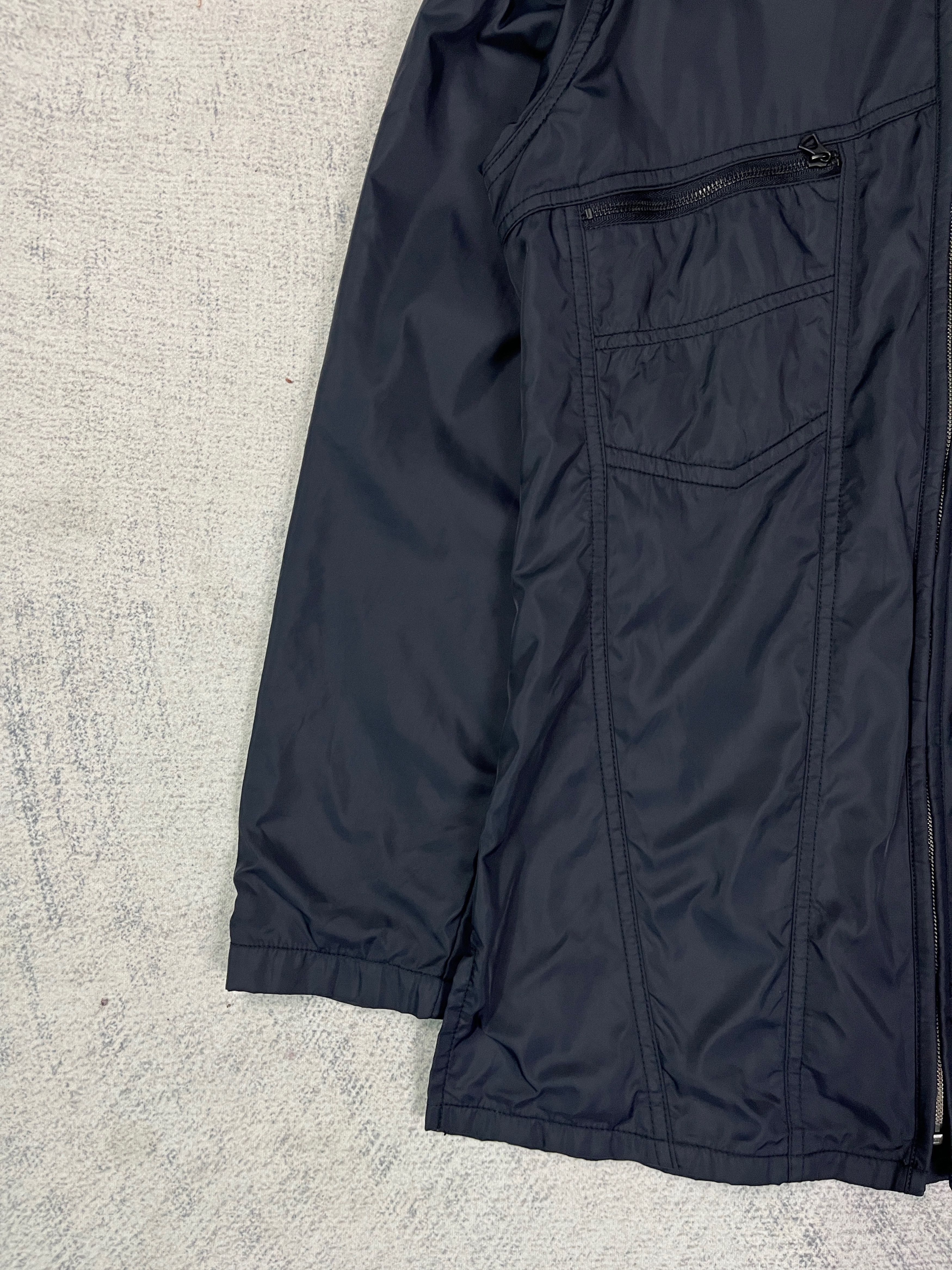 Marithe + Francois Girbaud MFG Nylon Double Pocket Navy Blue Jacket Size US XS / EU 42 / 0 - 4 Thumbnail
