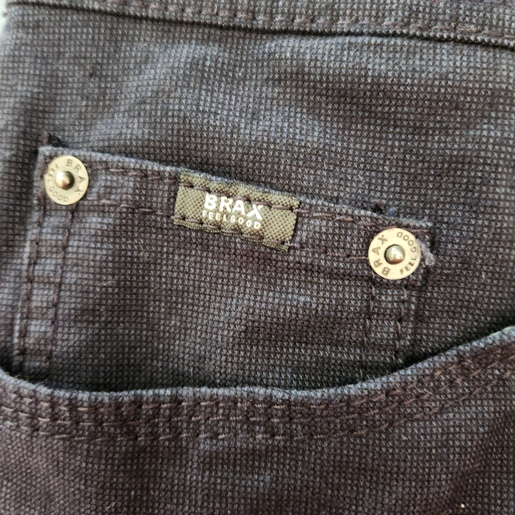 BRAX BRAX Cooper Fancy Regular Fit Flat Chino Pants Mens 38 x 32 Gray Corduroy Regular Pants Men Gray Chino 90s-style not applicable Size US 38 / EU 54 - 6 Thumbnail