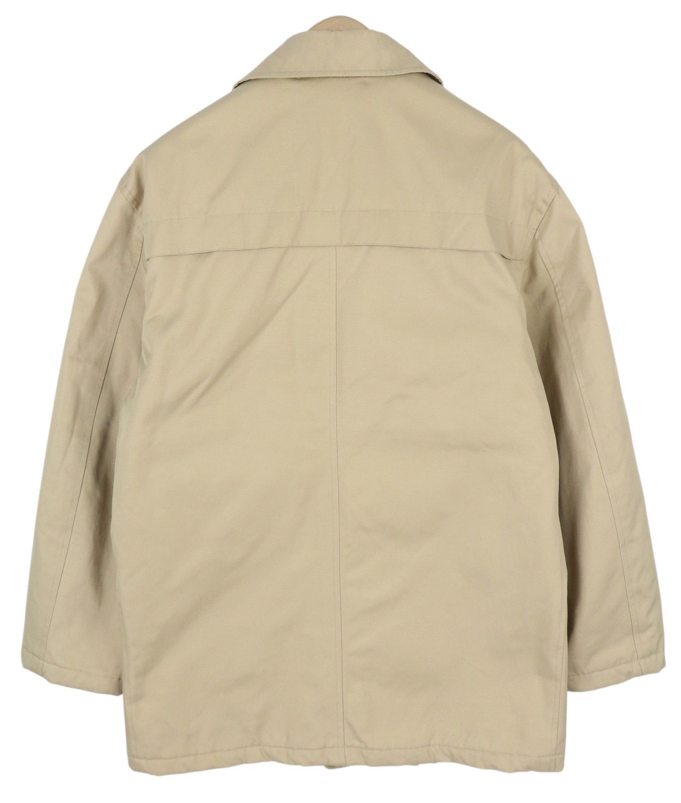 Yves Saint Laurent 48 Beige Full Zip Spread Collar Pockets Lined 86461 Size US M / EU 48-50 / 2 - 4 Thumbnail