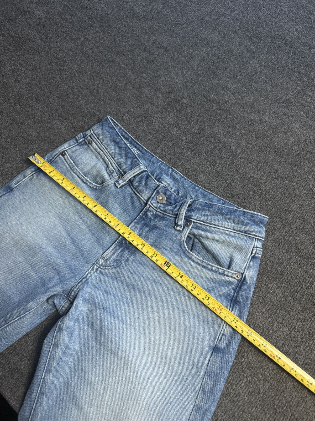G-Star Vintage 00s G-Star RAW G-Low Bootcut Jeans Y2K Light Wash Size 27" / US 4 / IT 40 - 25 Thumbnail
