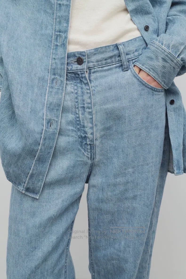 The Row The Row size S Linen Jeans Size 23" - 6 Thumbnail