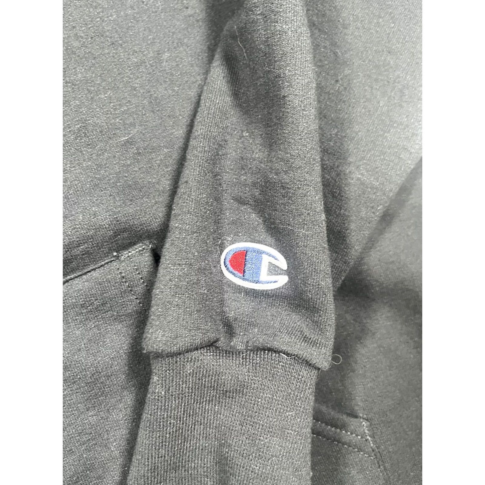 Champion VINTAGE Champion Hoodie Sweatshirt Mens Medium Black Barstool Golf Fleece Pullover Size US M / EU 48-50 / 2 - 6 Thumbnail