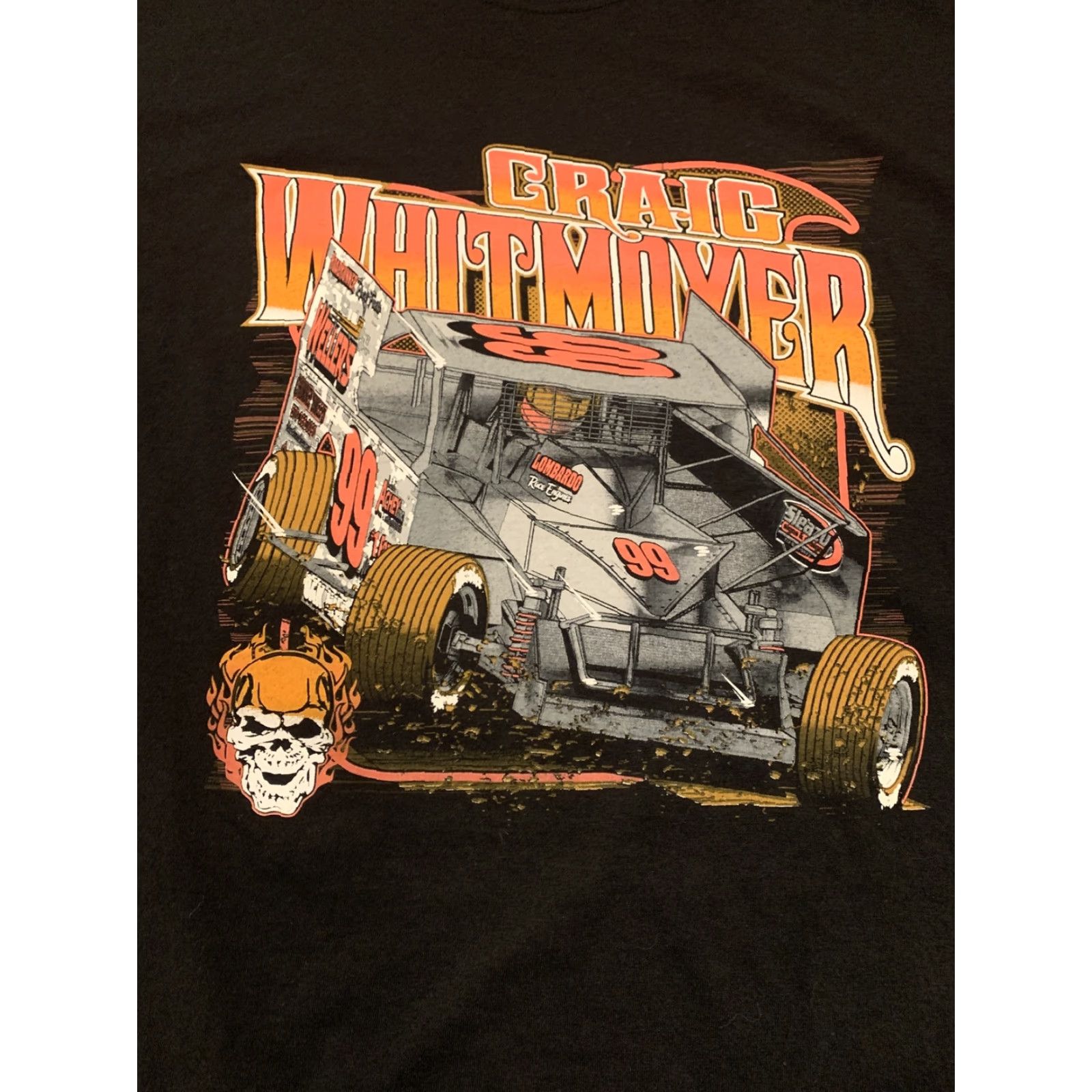 Jerzees Jerzees Craig Whitmoyer Modified Racing T Shirt Size XXL 2XL Black Men Regular Size T-Shirt Size US XXL / EU 58 / 5 - 2 Thumbnail