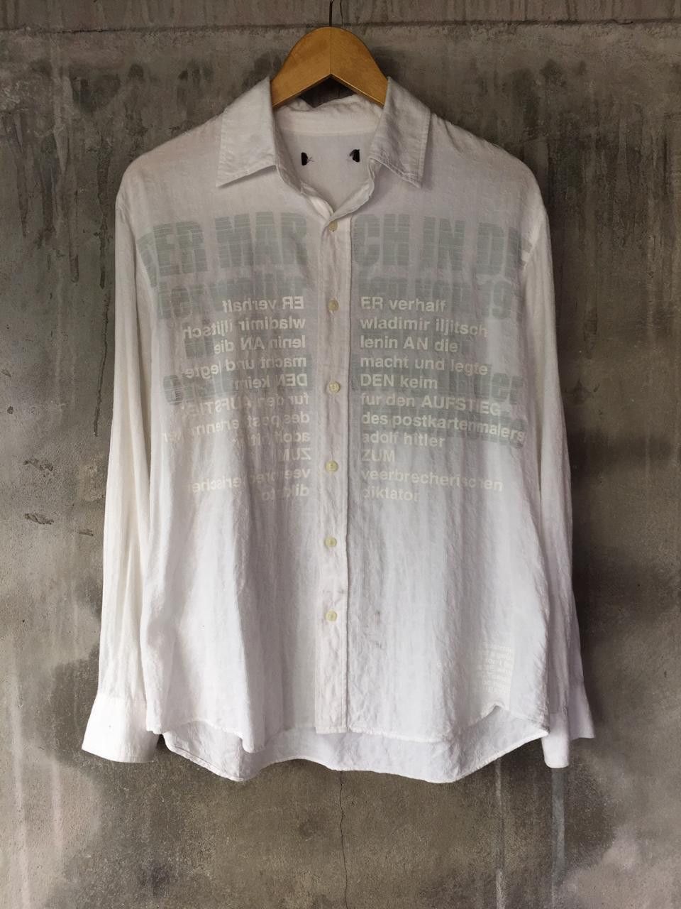 Beauty Beast × If Six Was Nine × Japanese Brand IN THE ATTIC ARCHIVE ADOLF HITLER DER WELTKRIEG VON 1914 Size US L / EU 52-54 / 3 - 1 Thumbnail