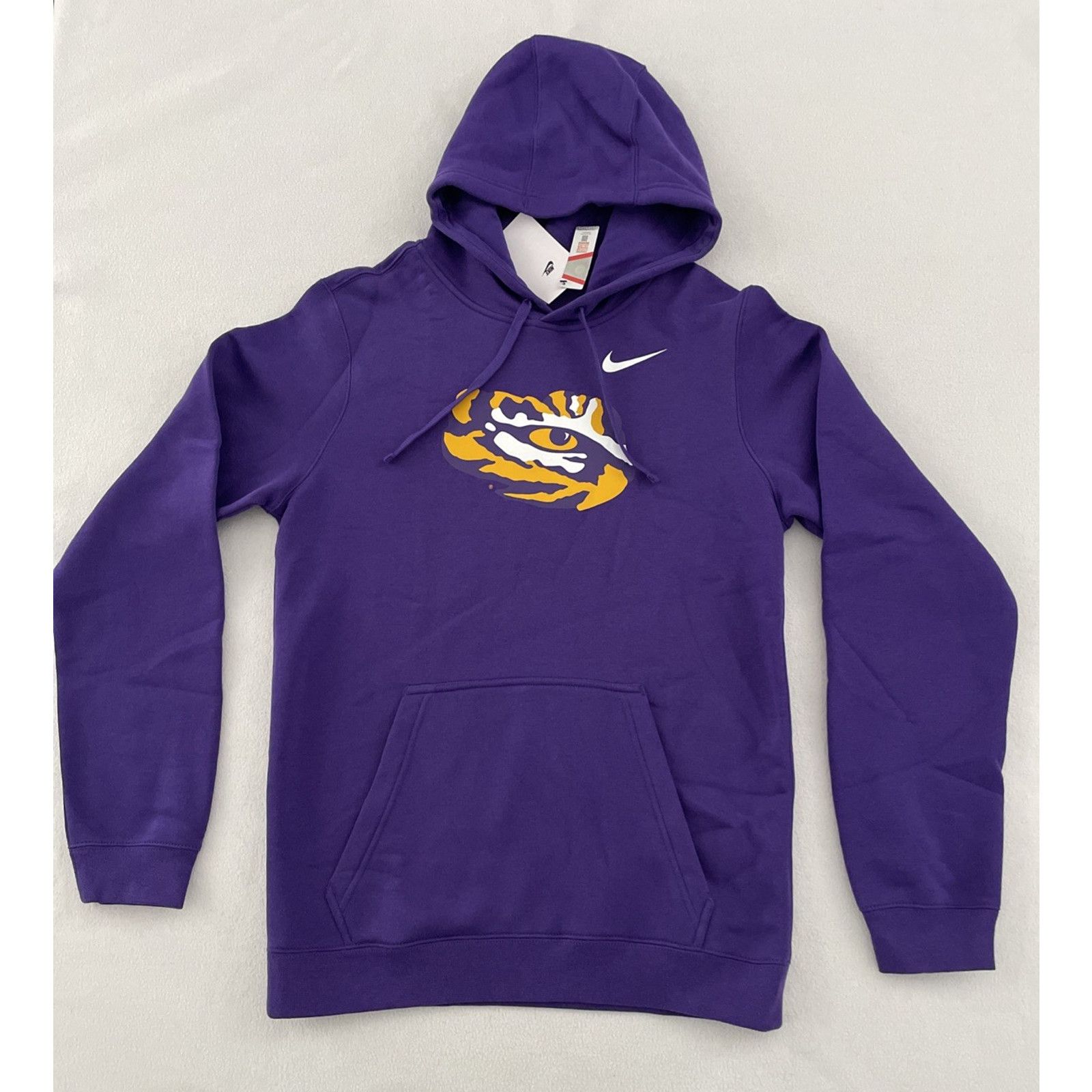 Nike Nike LSU Tigers Louisiana State Hoodie Purple $75 NWT Size US L / EU 52-54 / 3 - 1 Thumbnail