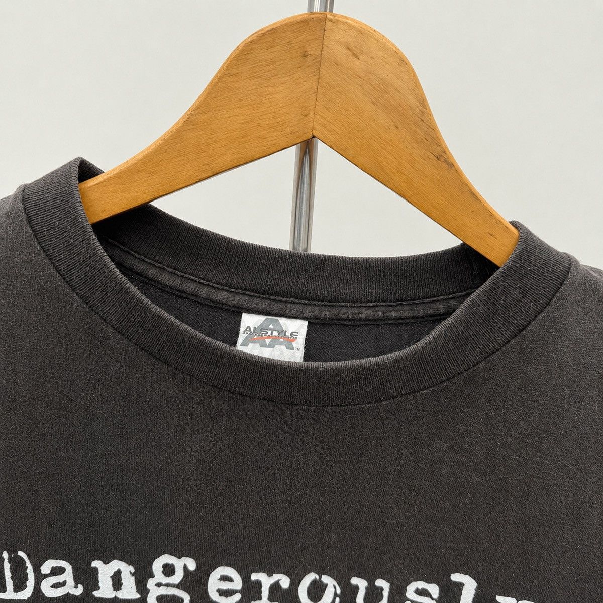 Vintage Novelty Dangerously Overeducated trashed faded distressed Size US M / EU 48-50 / 2 - 3 Thumbnail