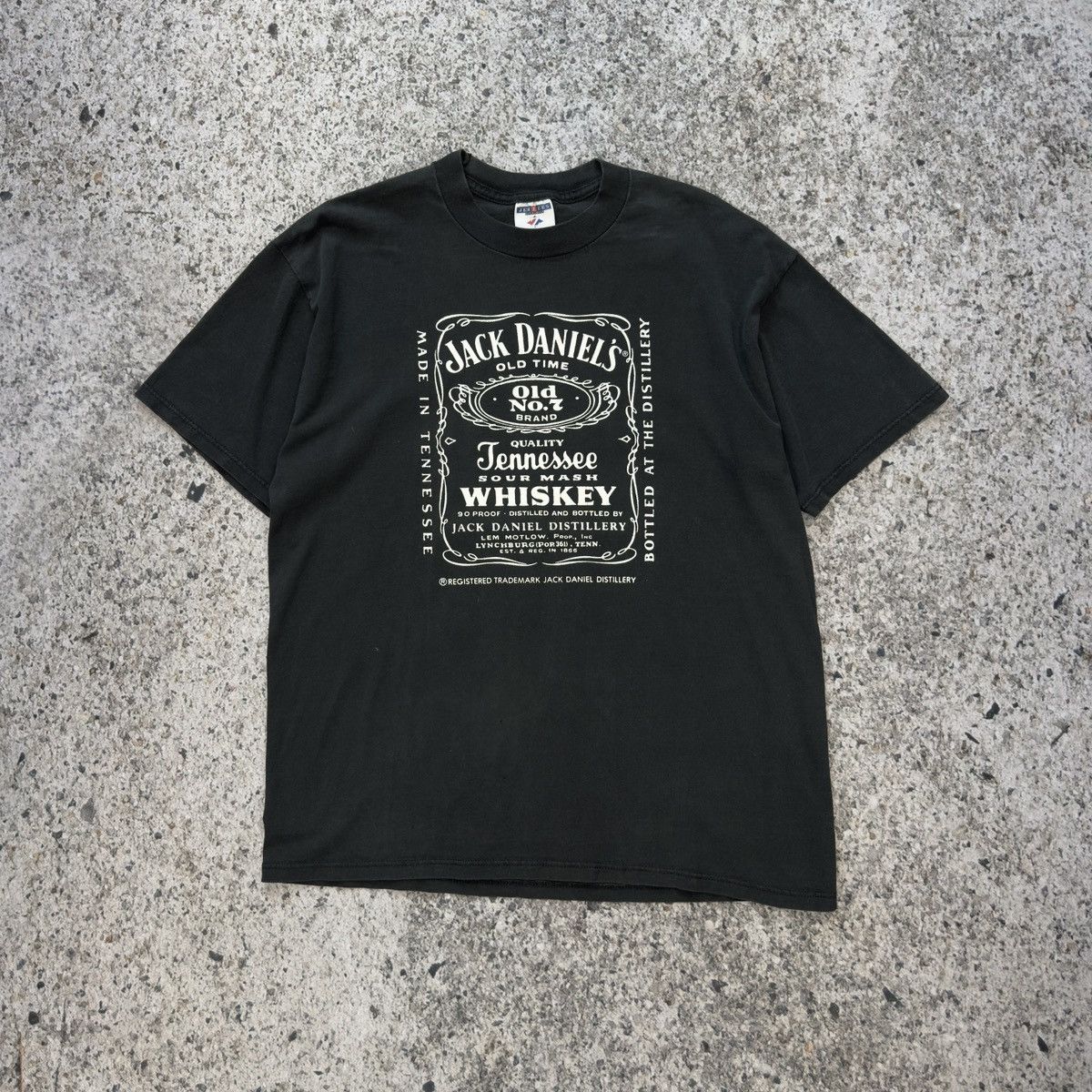 Vintage Faded Jack Daniels No Whiskey Tee