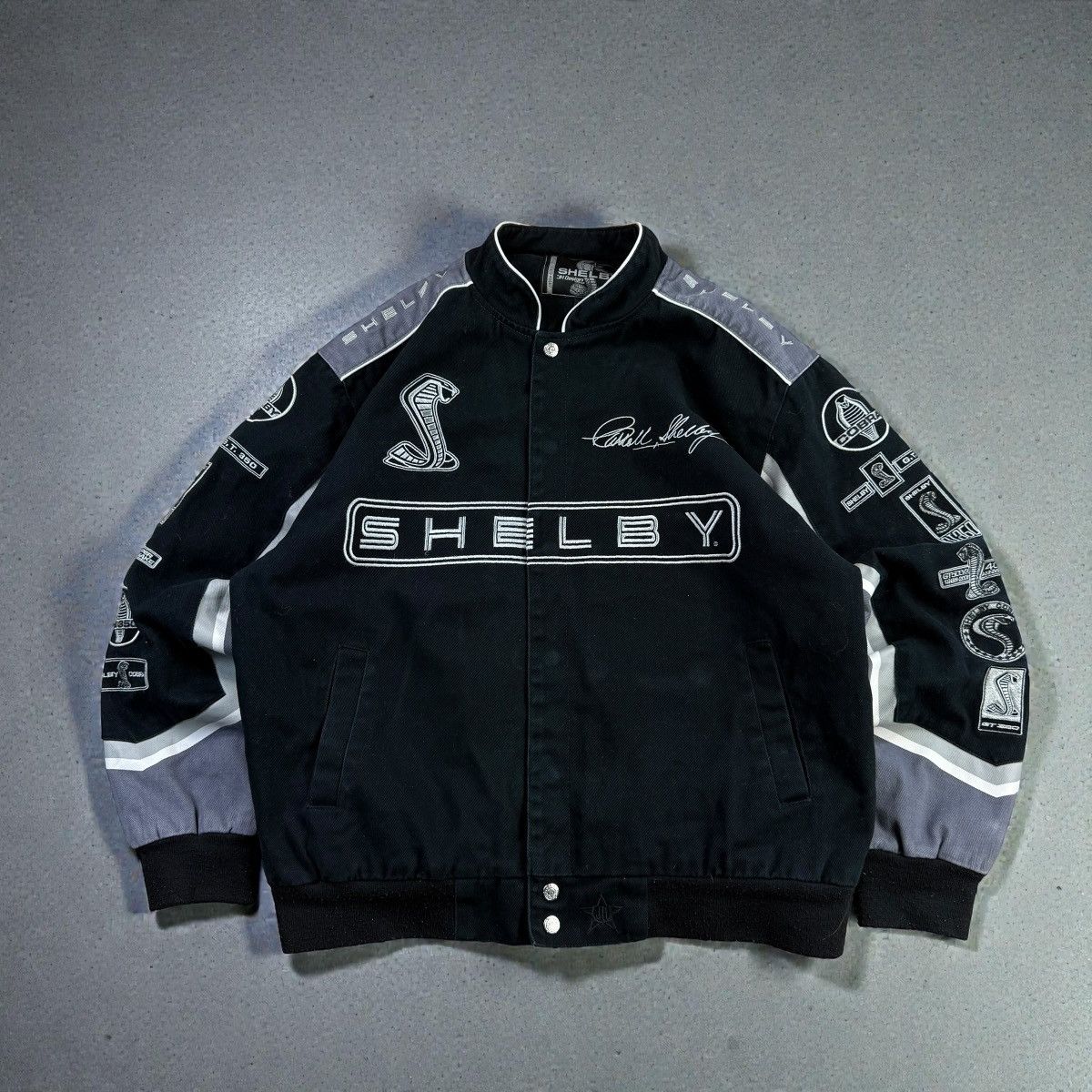 JH Design Shelby Cobra JG Design Motors jacket racing vintage L Size US L / EU 52-54 / 3 - 1 Thumbnail