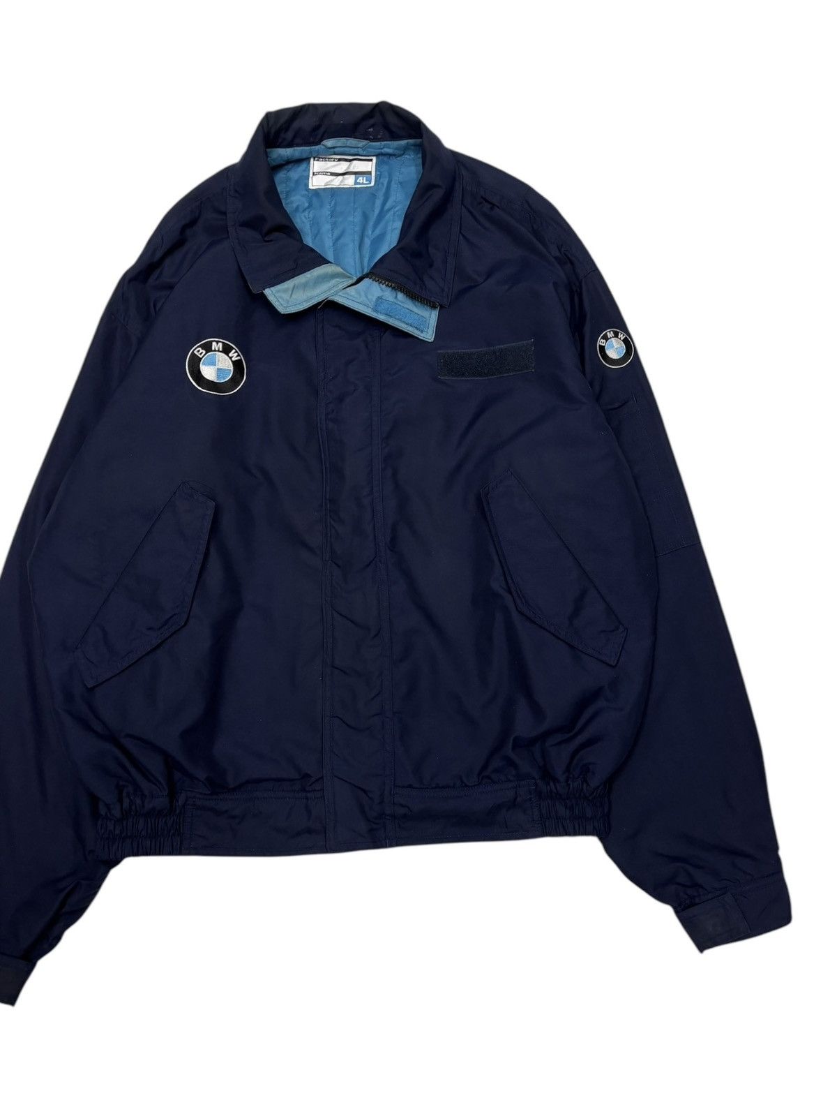 BMW 🔥VINTAGE BMW RACING SPECIALIST WORK BOMBER JACKET Size US XXL / EU 58 / 5 - 7 Thumbnail