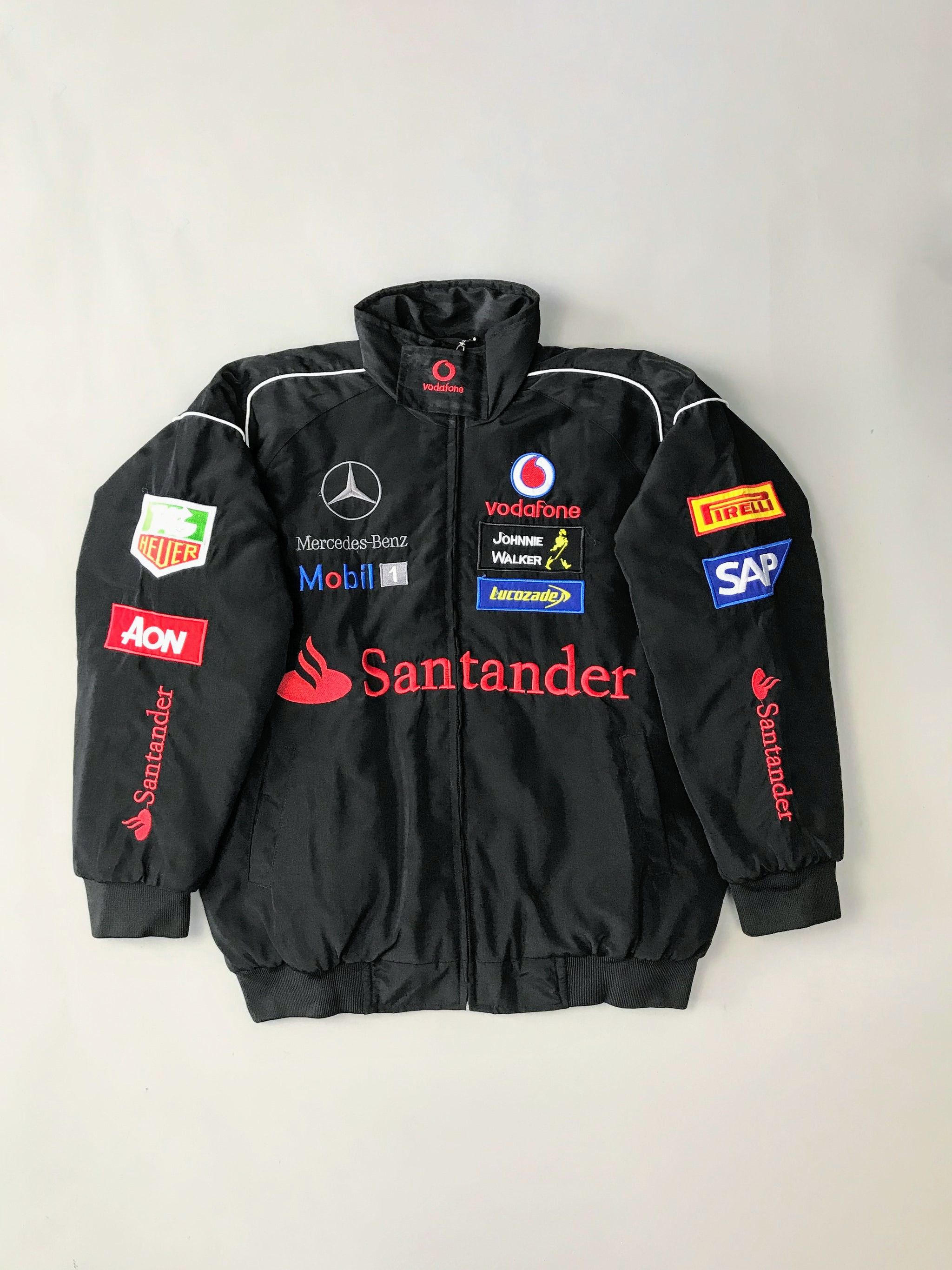 Japanese Brand 💀🏎️ MERCEDES 🔥🔥 BENZ Unisex Adults Racing Jacket Coats Size US L / EU 52-54 / 3 - 6 Thumbnail