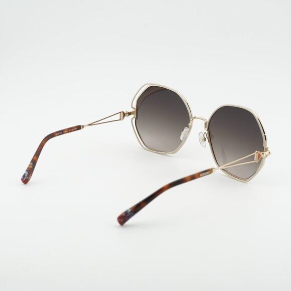 Missoni Missoni MIS 0075/S 0Y3R HA Sunglasses Gold/Ivory Geometric Size ONE SIZE - 2 Thumbnail