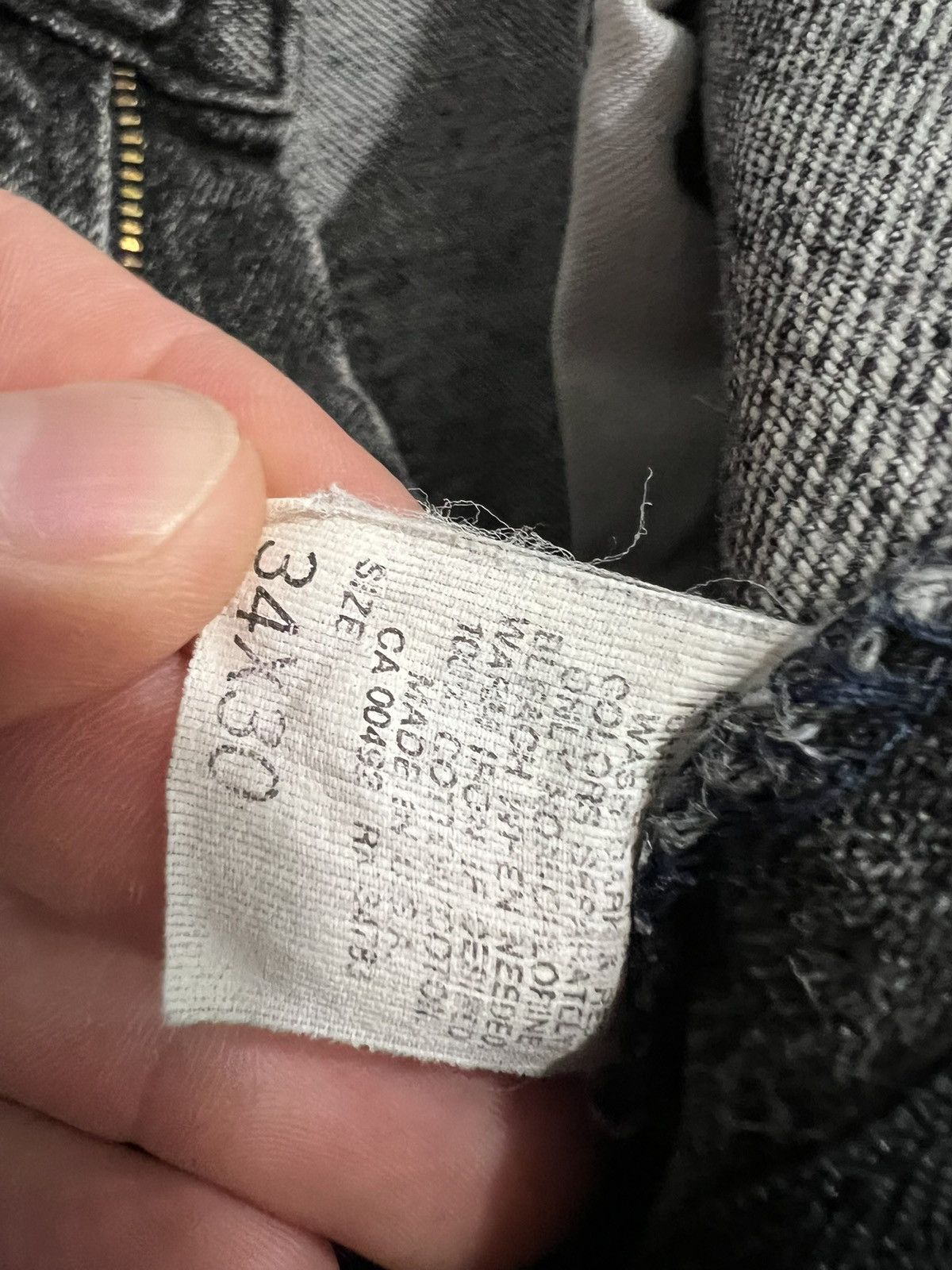 Lee Lot (2) 80-90s Lee Riders Faded Wash Denim 34x30 Union Tag Size US 34 / EU 50 - 4 Thumbnail