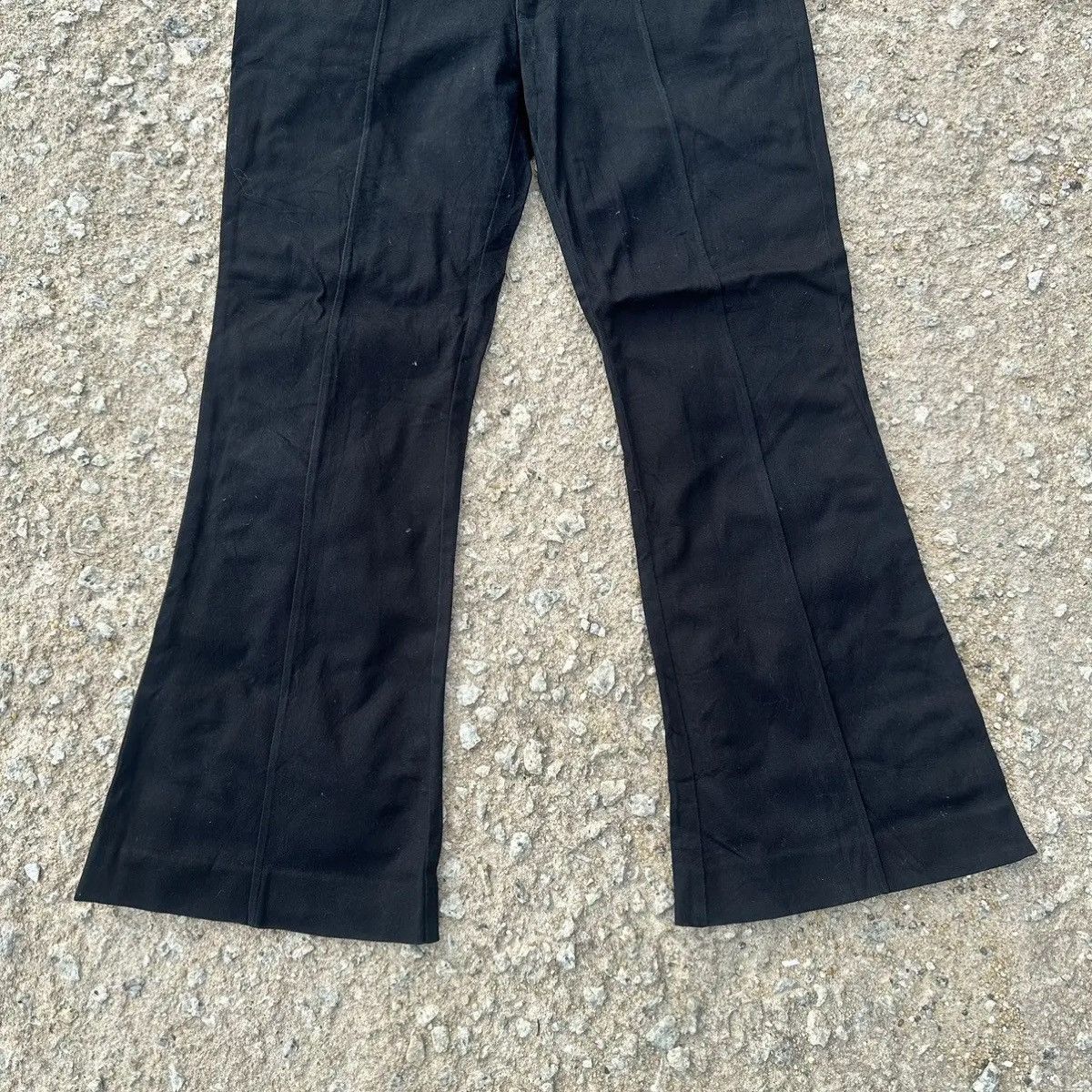 Japanese Brand PLANT BLEND Wide Legs Trousers Flare/Bootcut Blank Pants Size 33" - 4 Thumbnail