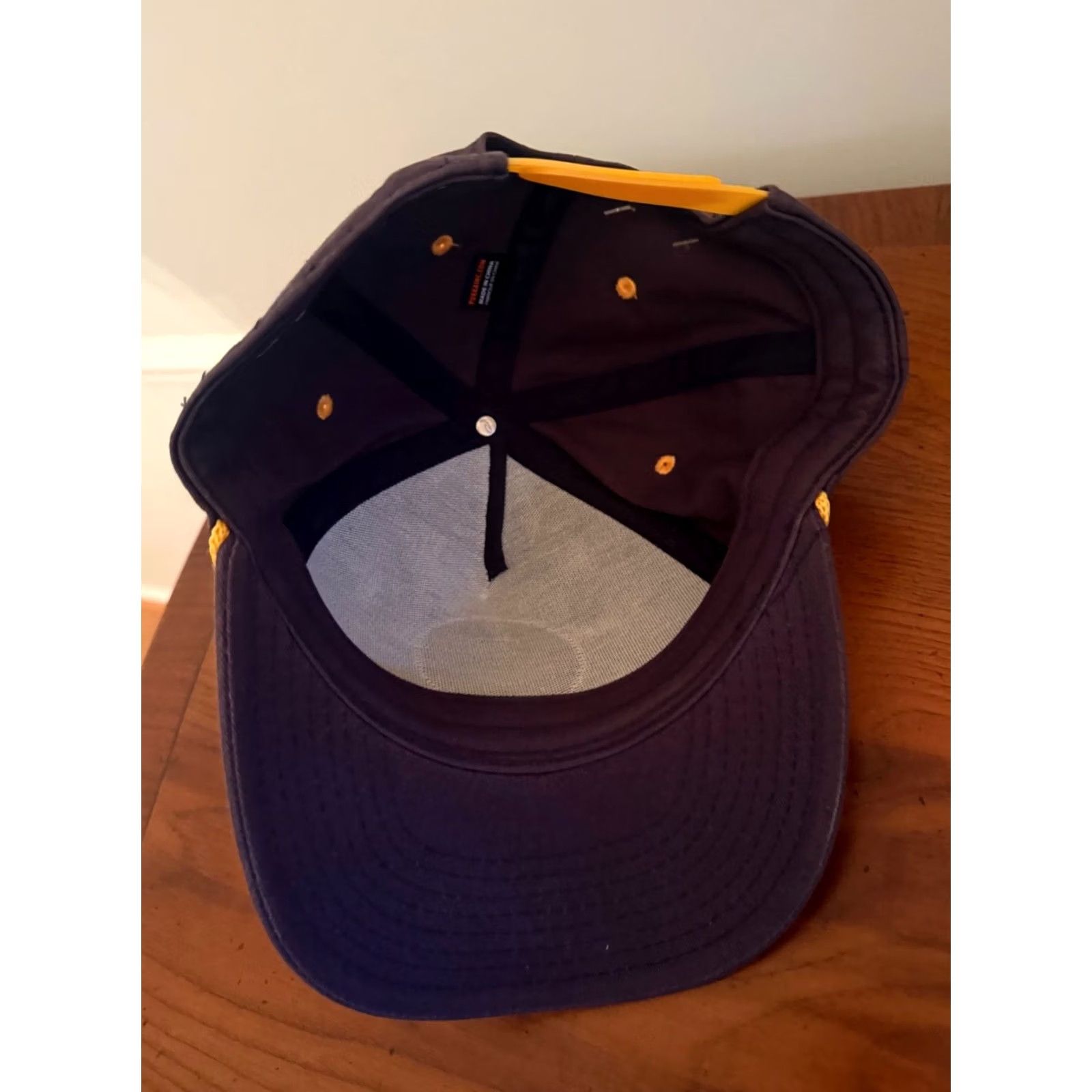 Roper Ole Smoky Moonshine Hat Pukka Snapback Rope Cap Golf Navy/Gold NWT Blue Men One Size Adjustable Hat Size ONE SIZE - 4 Thumbnail