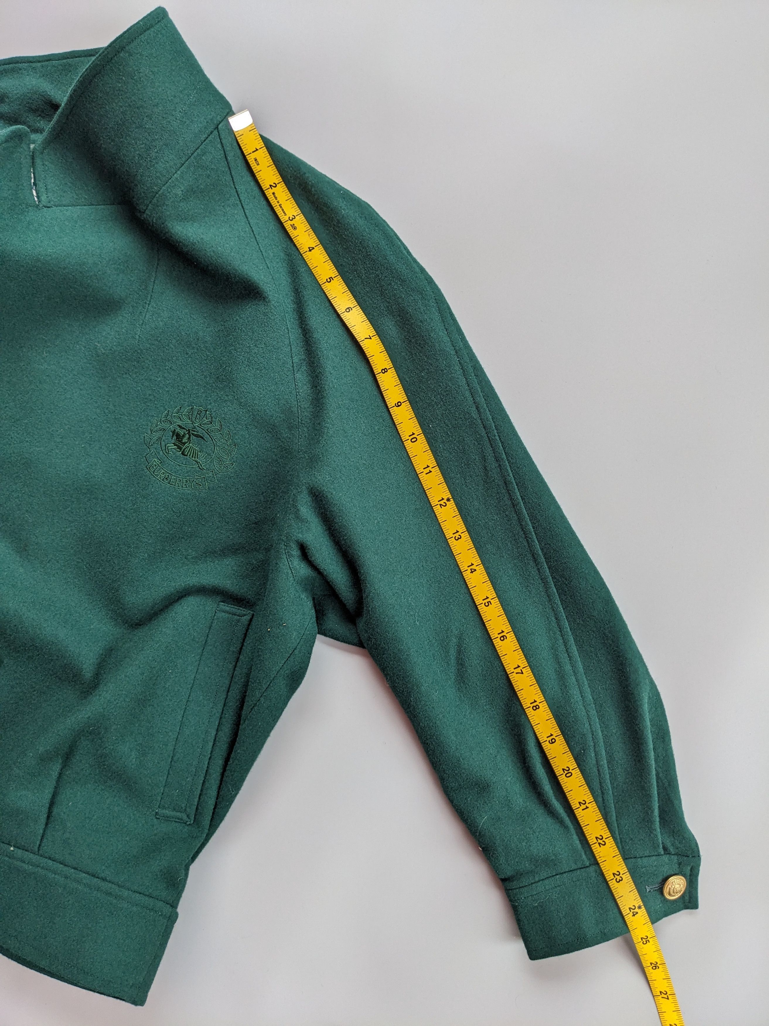 Burberry Vintage Burberrys high neck jacket Size L / US 10 / IT 46 - 8 Thumbnail