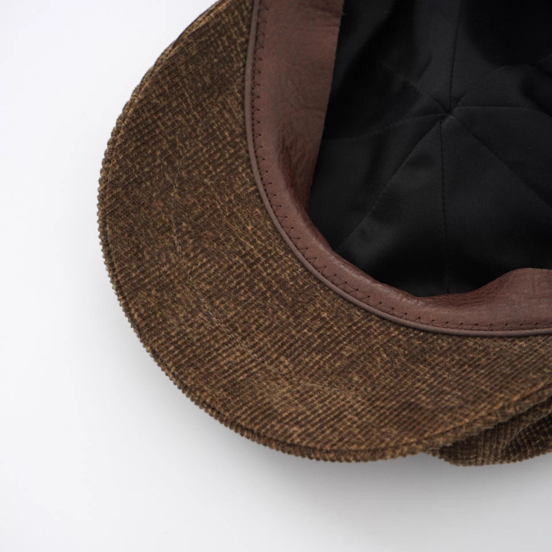 Taiga Takahashi Taiga Takahashi Lot. 006 T.T Newsboy Cap Brown Size ONE SIZE - 4 Thumbnail