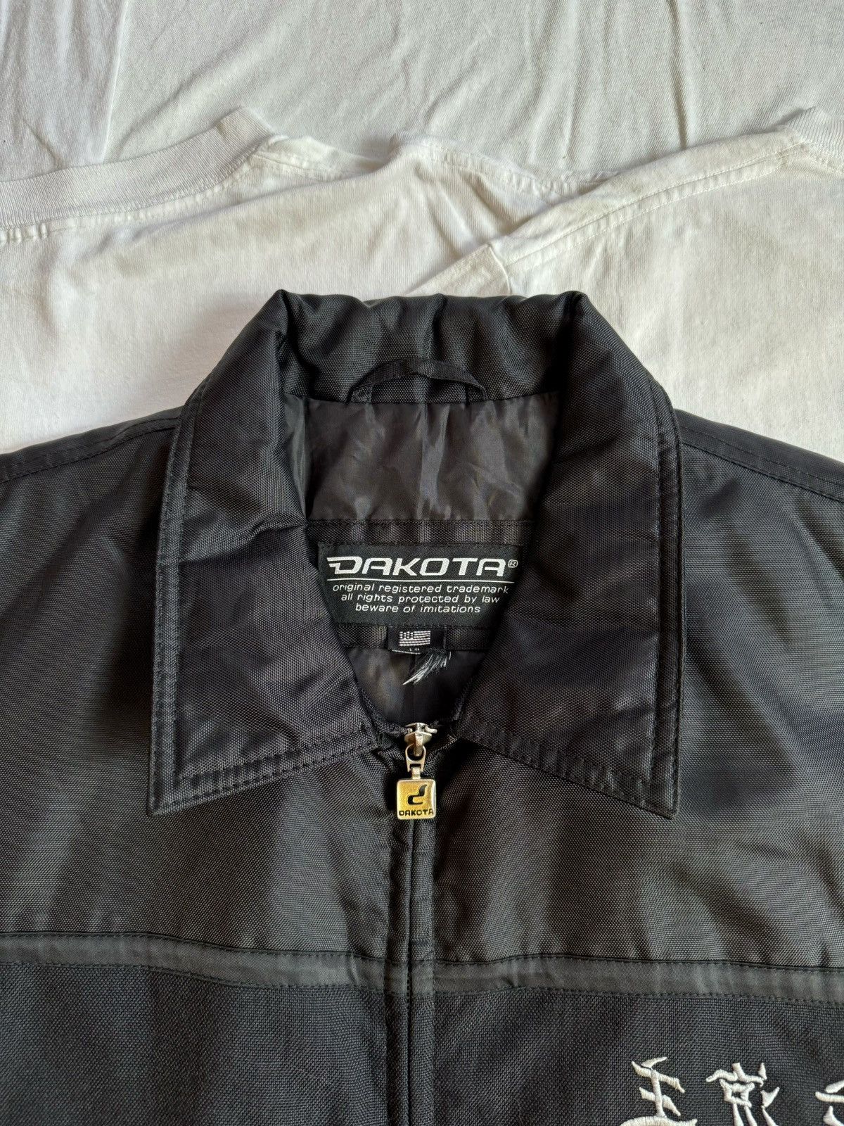 Vintage Vintage Y2K Dakota Moto Racing Jacket Size US L / EU 52-54 / 3 - 5 Thumbnail